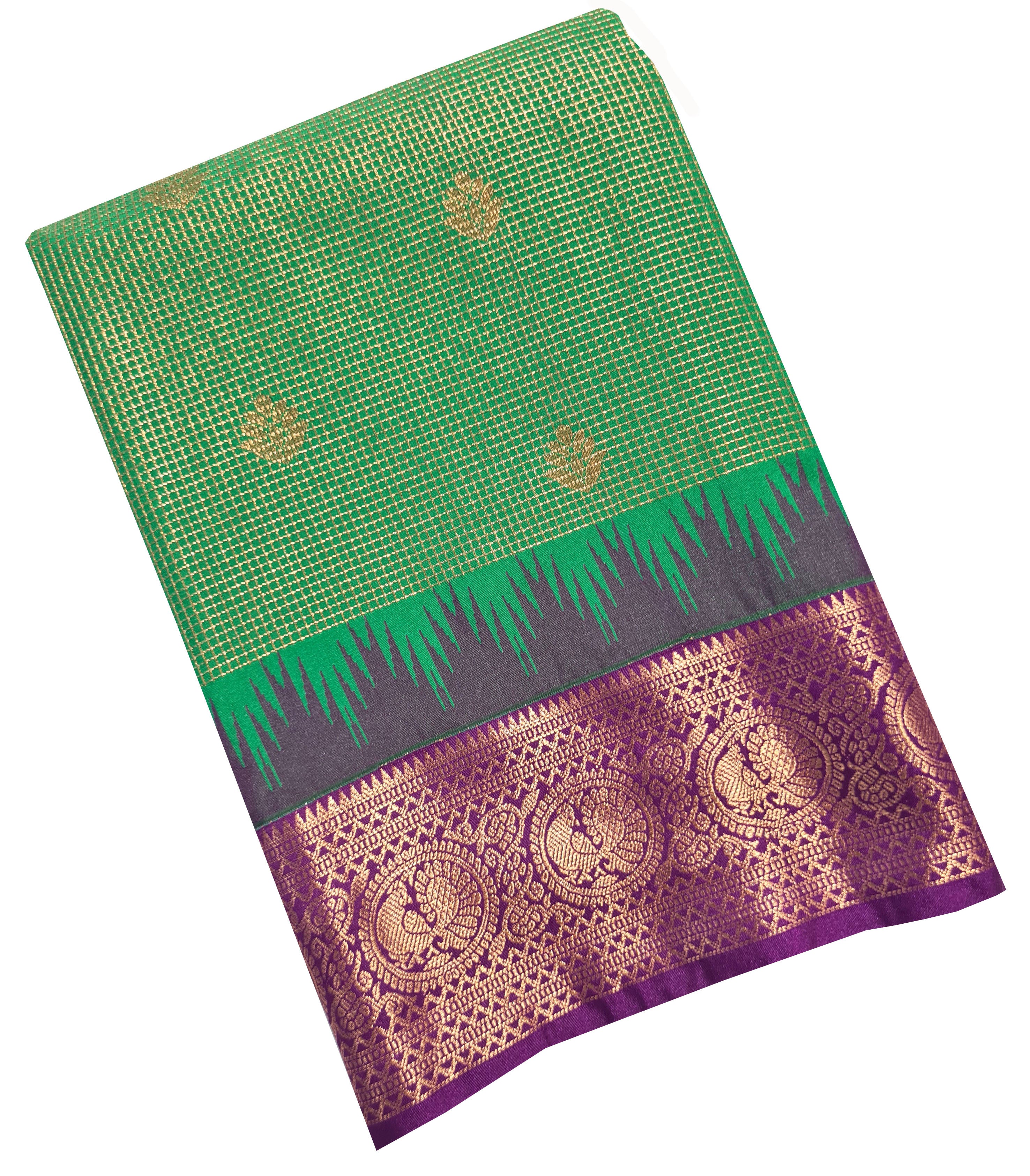 Vairaoosi Kanchi Vegan Silk Saree