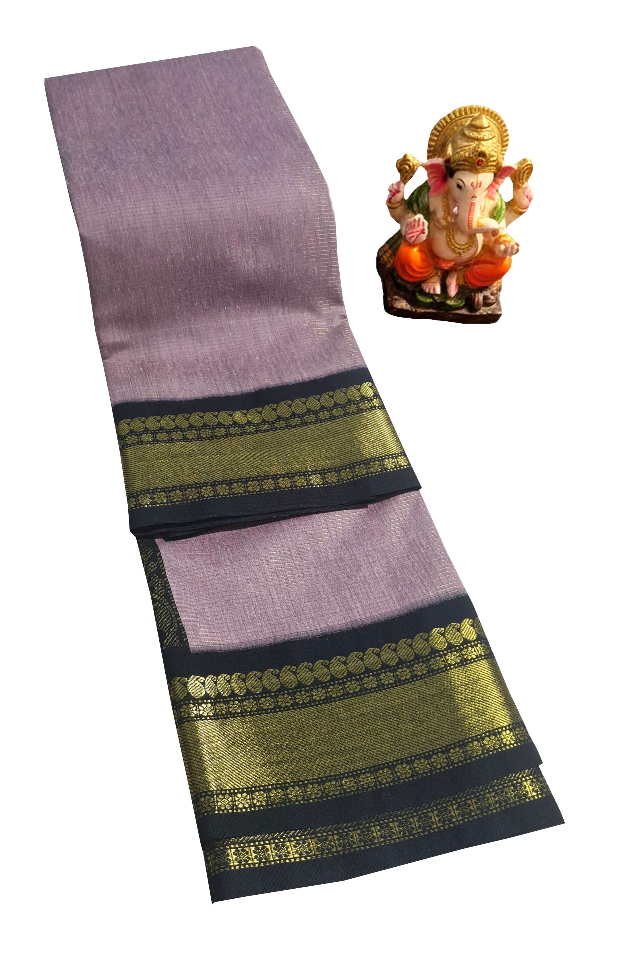 Vairaoosi Kanchipuram Agarlic Cotton Sarees