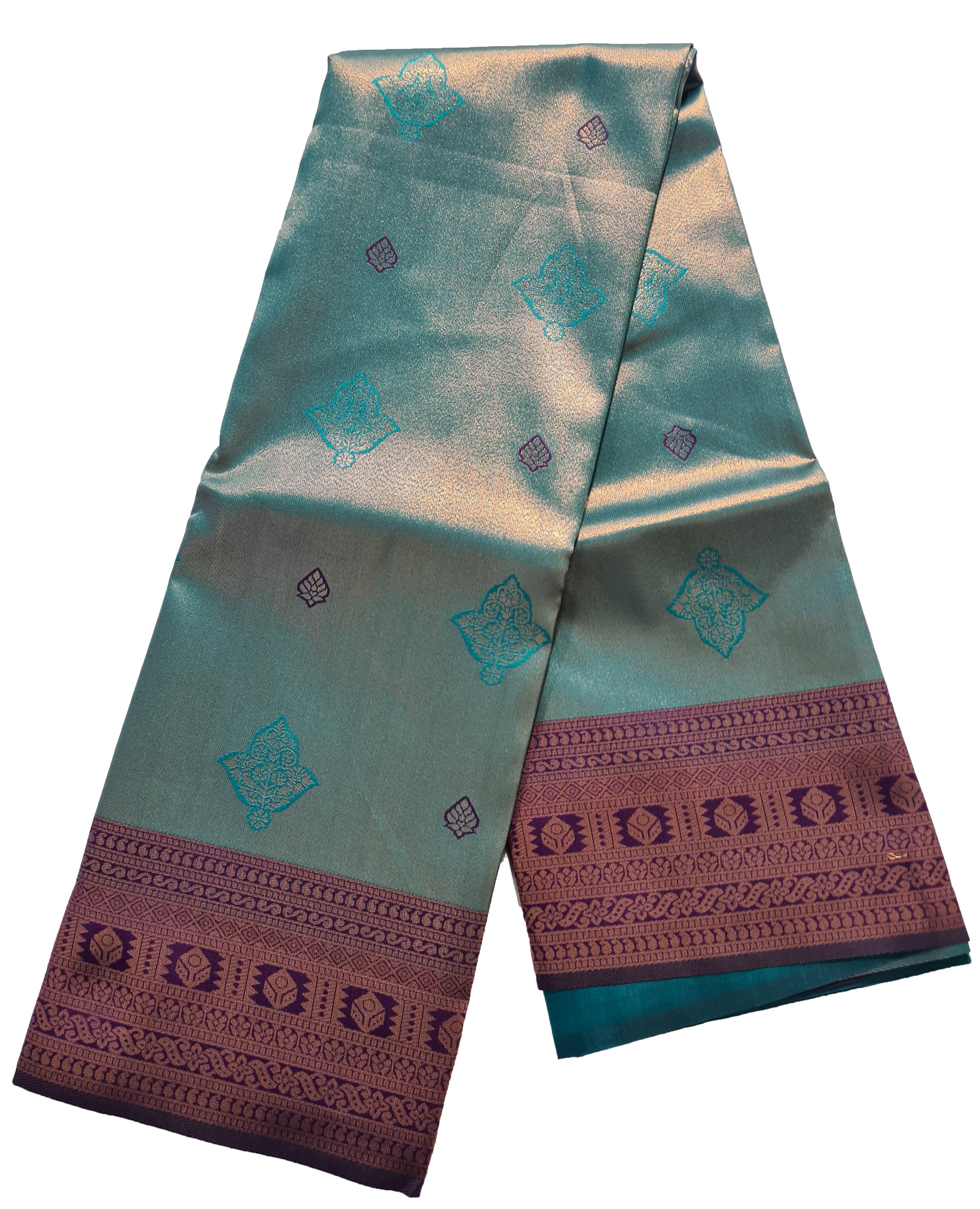 Antique Zari Butta Silk Saree