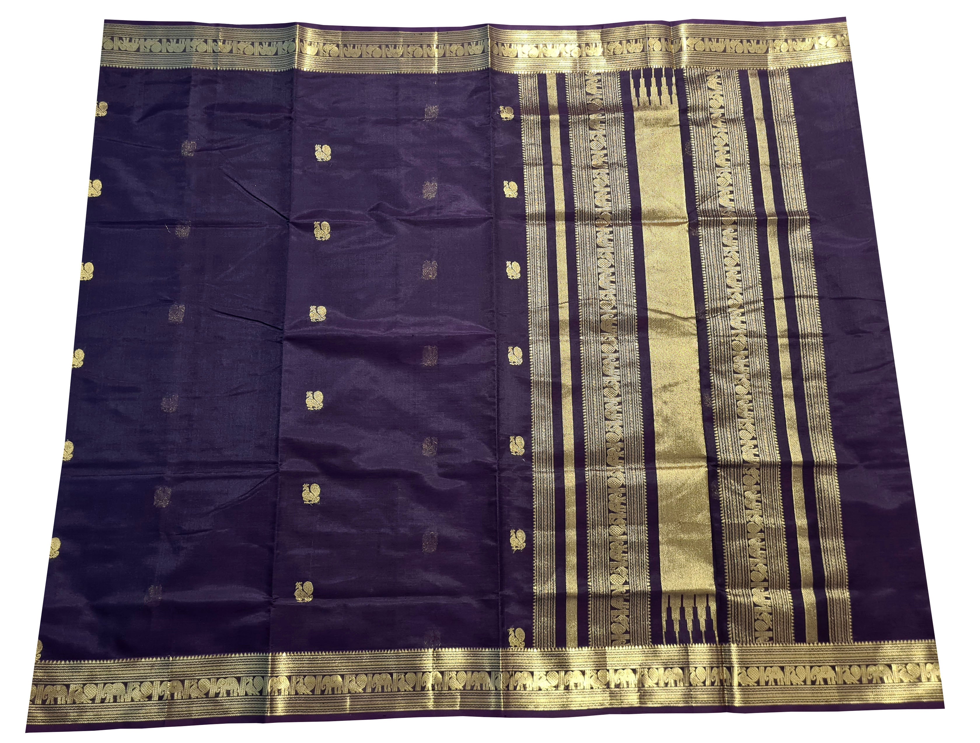 Kanchipuram Pure Silk Cotton Saree