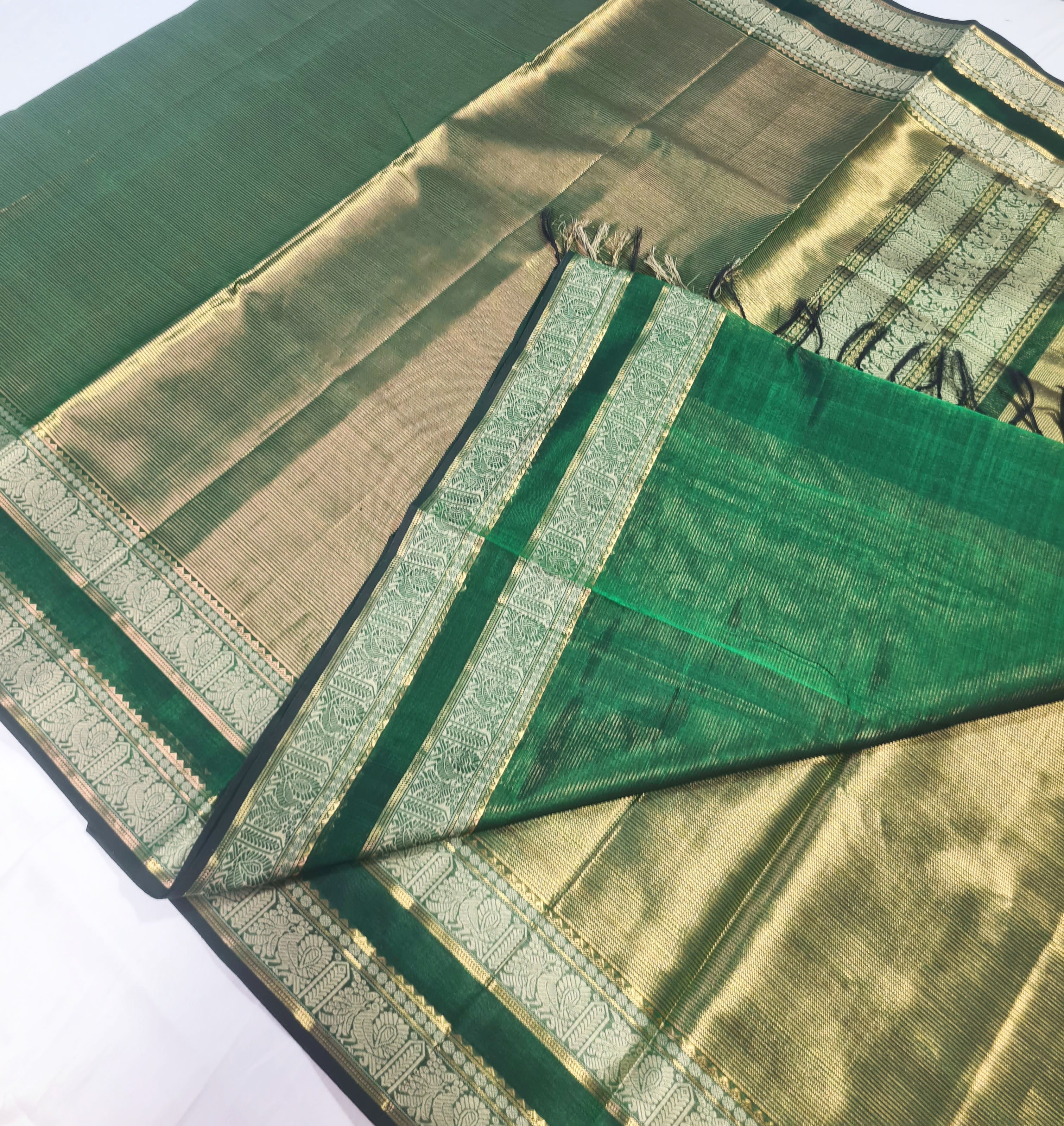 Kanchipuram Pure Silk Cotton Saree