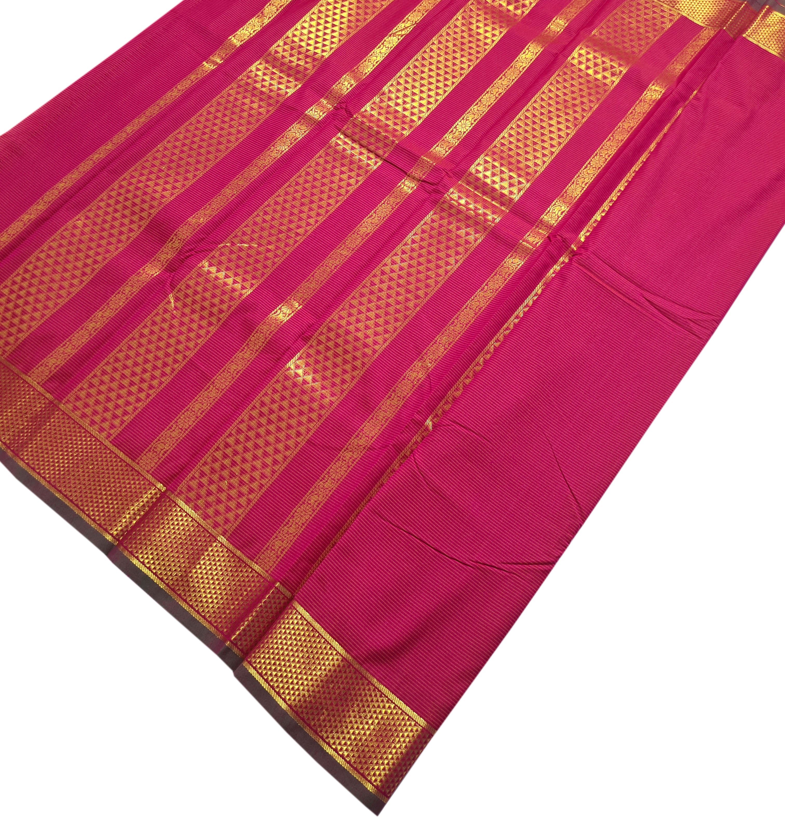 Vairaoosi Agarlic Cotton Silk Sarees
