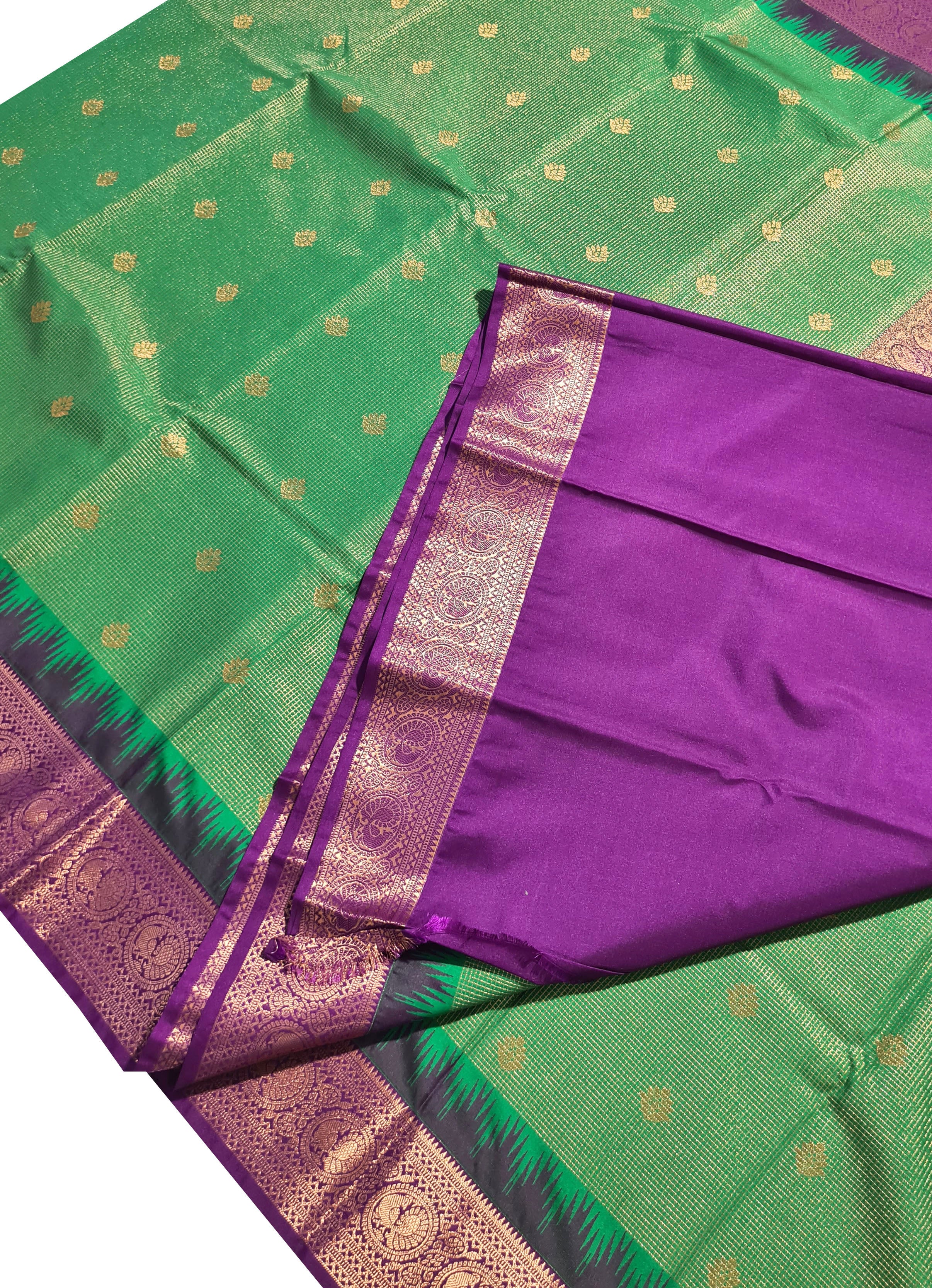 Vairaoosi Kanchi Vegan Silk Saree