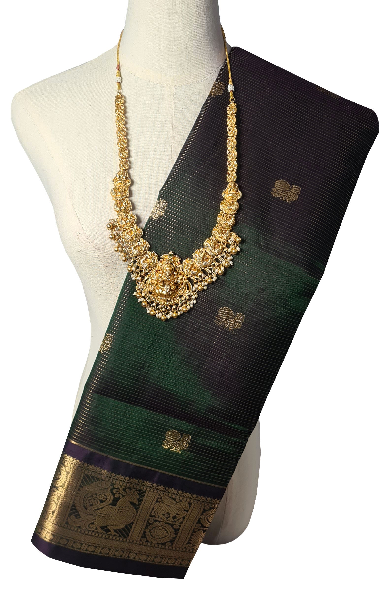 Kanchipuram Pure Silk Cotton Saree