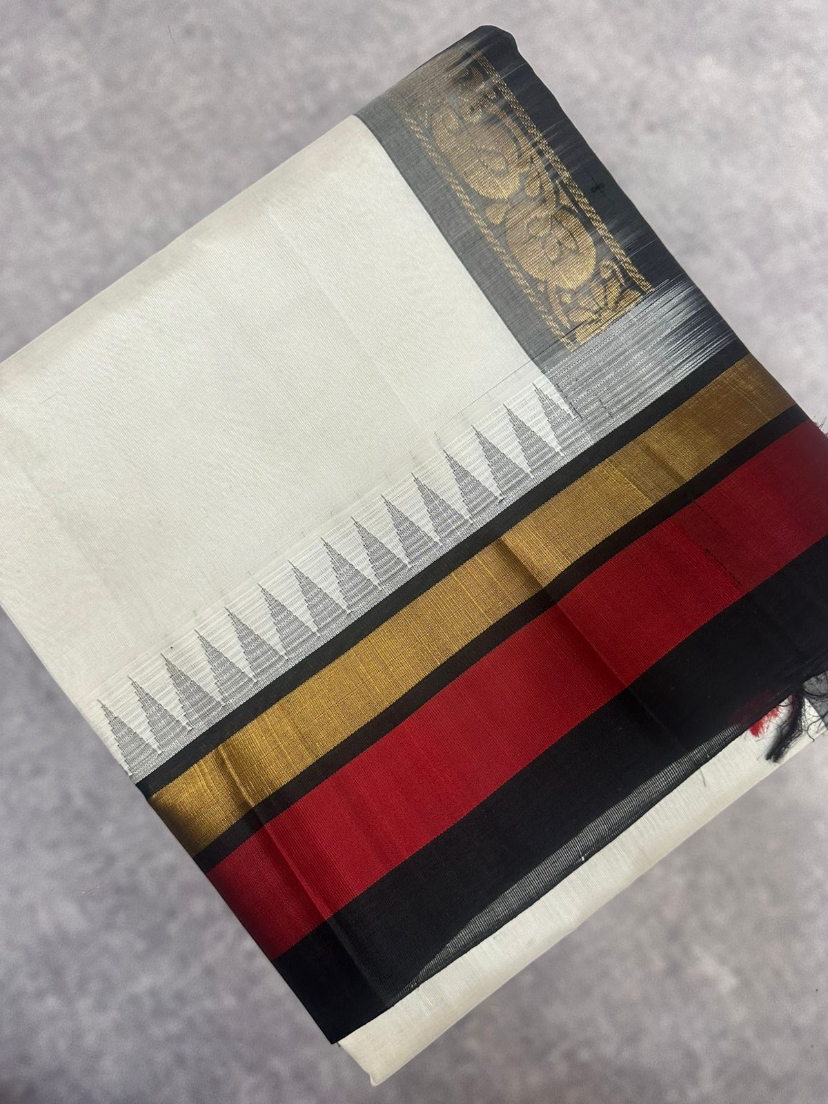 Kanchipuram Pure Silk Cotton Saree