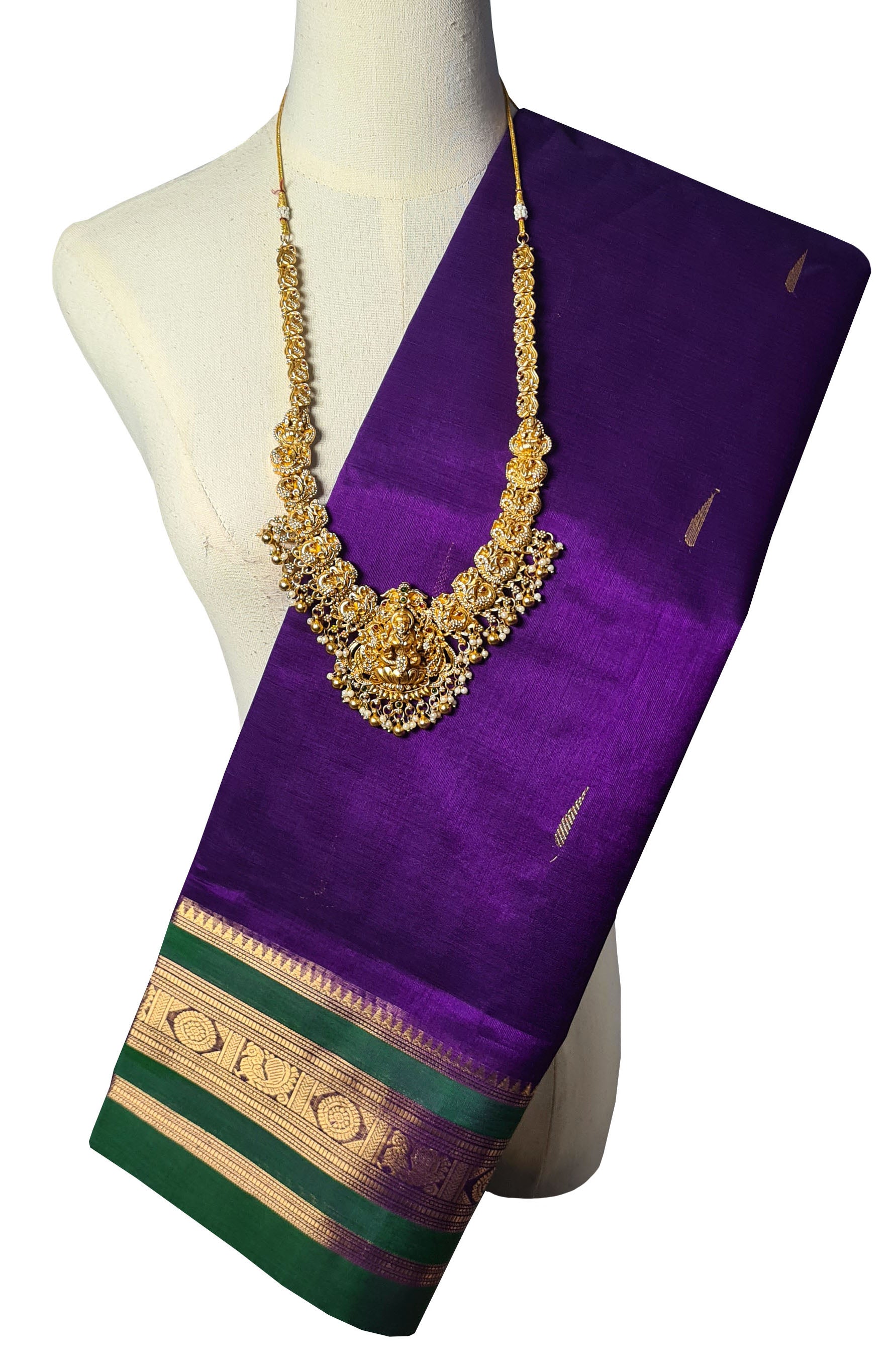 Kanchipuram Pure Silk Cotton Saree