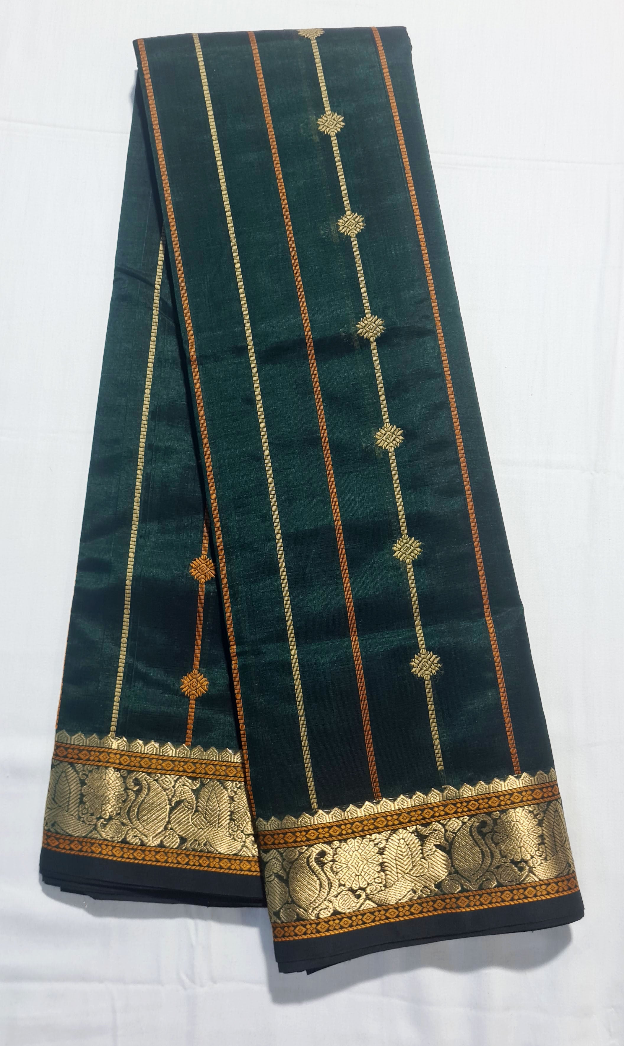 Kanchipuram Pure Silk Cotton Saree