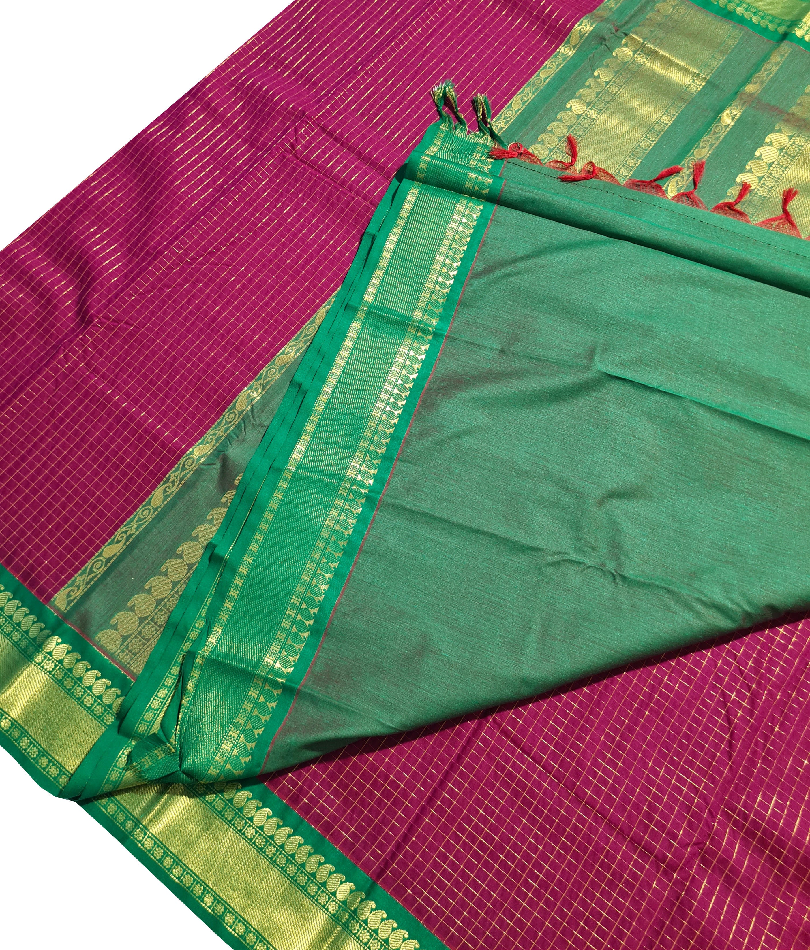Kanchipuram Pure Cotton Sarees