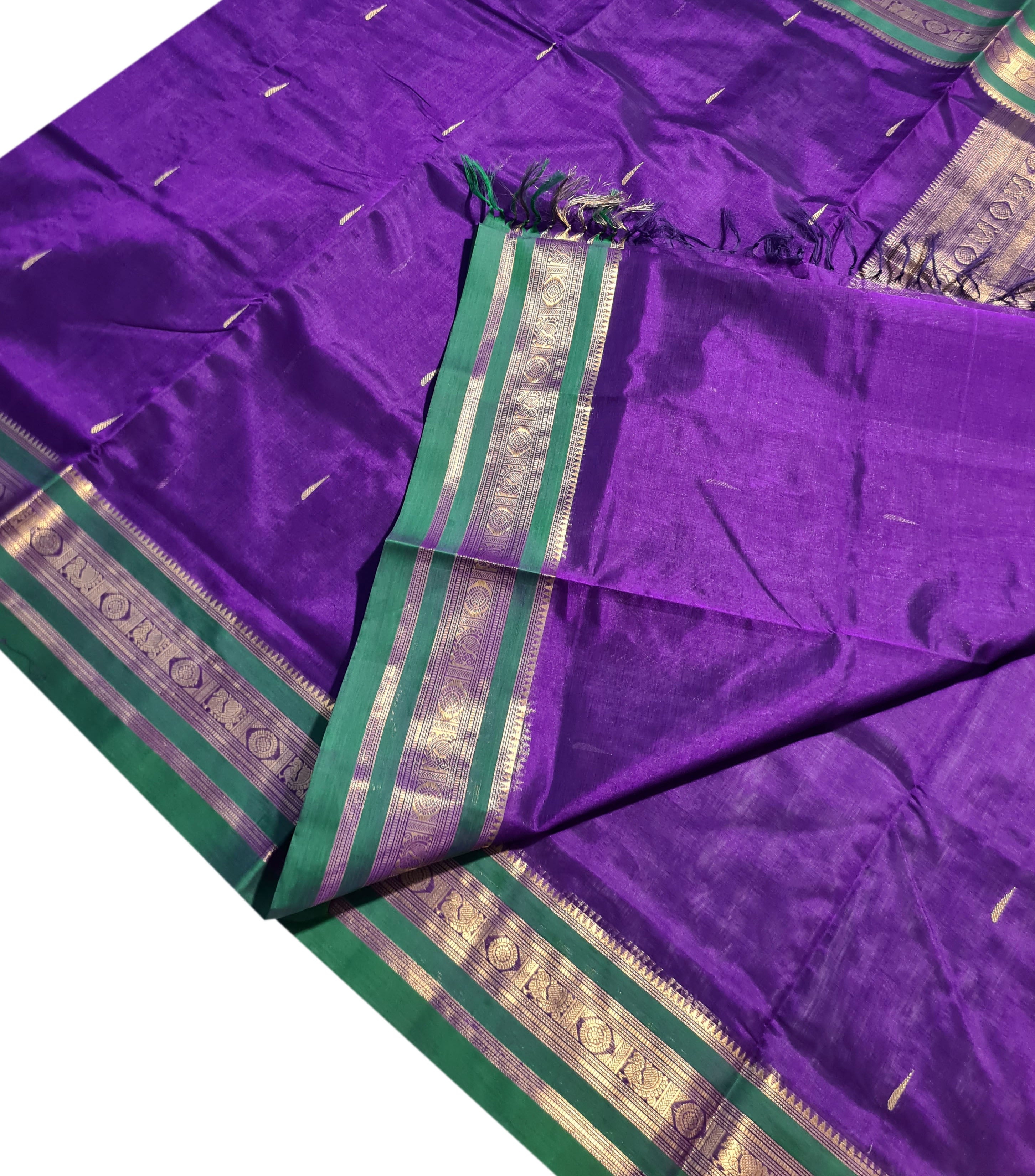 Kanchipuram Pure Silk Cotton Saree
