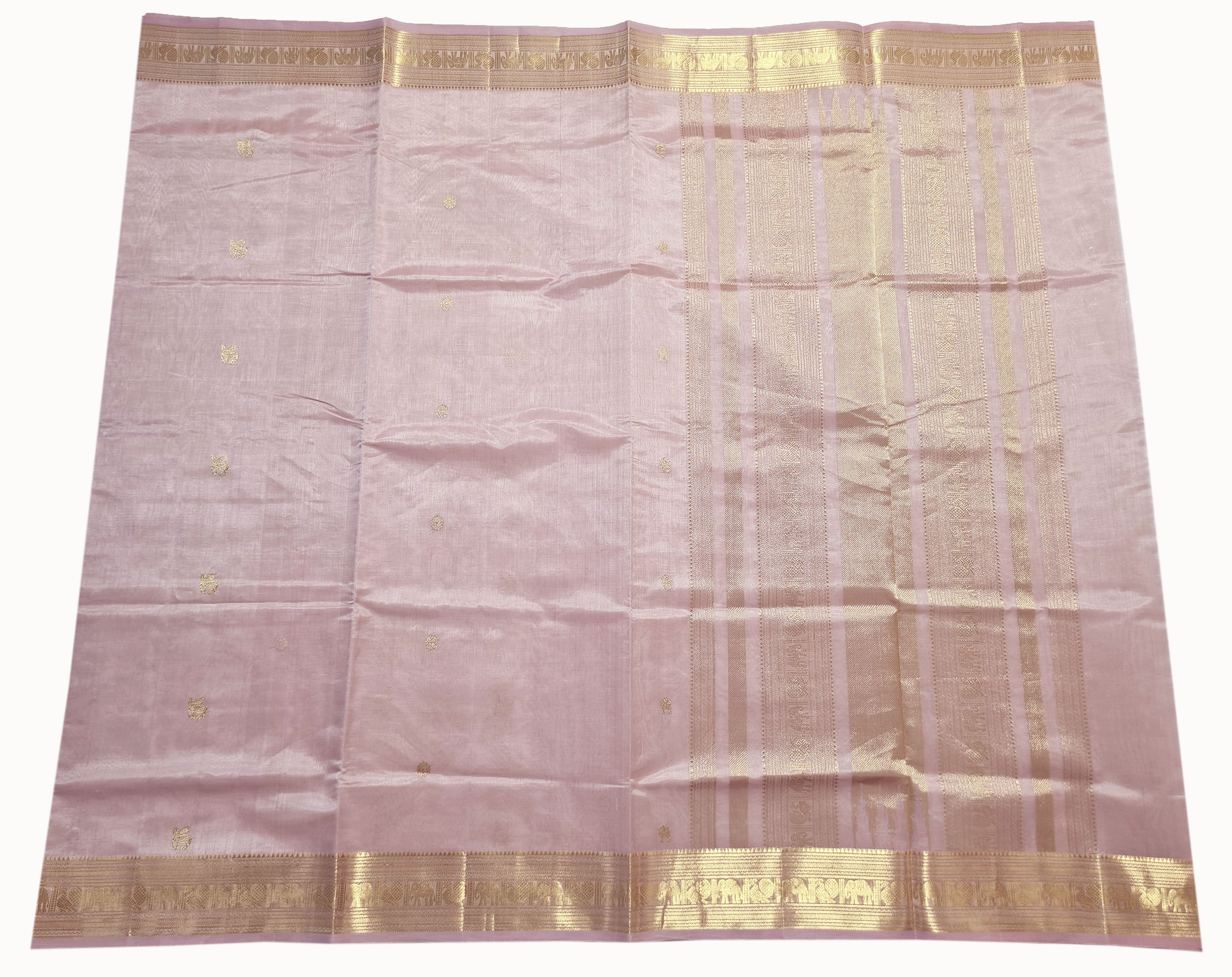 Kanchipuram Pure Silk Cotton Saree
