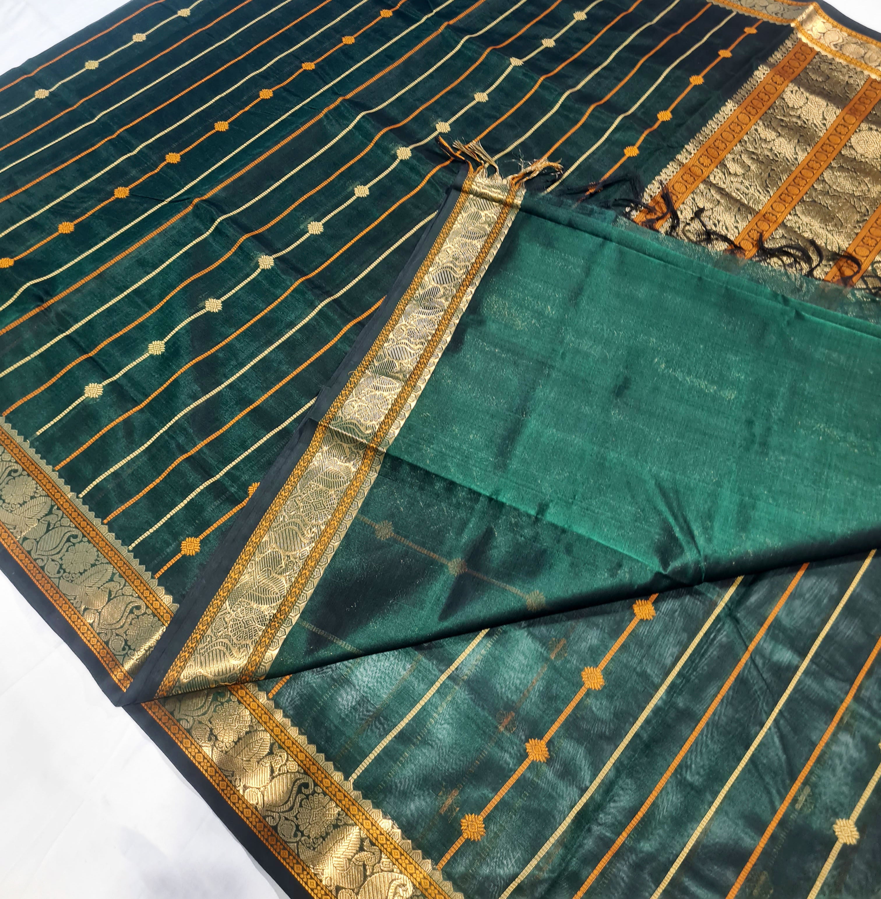 Kanchipuram Pure Silk Cotton Saree