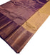 Kanchi Vegan Silk Saree With Contrast Blouse and Rich Jari Pallu