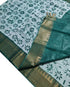 Semi Tussar Antic Design Sarees
