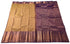 Kanchi Vegan Silk Saree With Contrast Blouse and Rich Jari Pallu