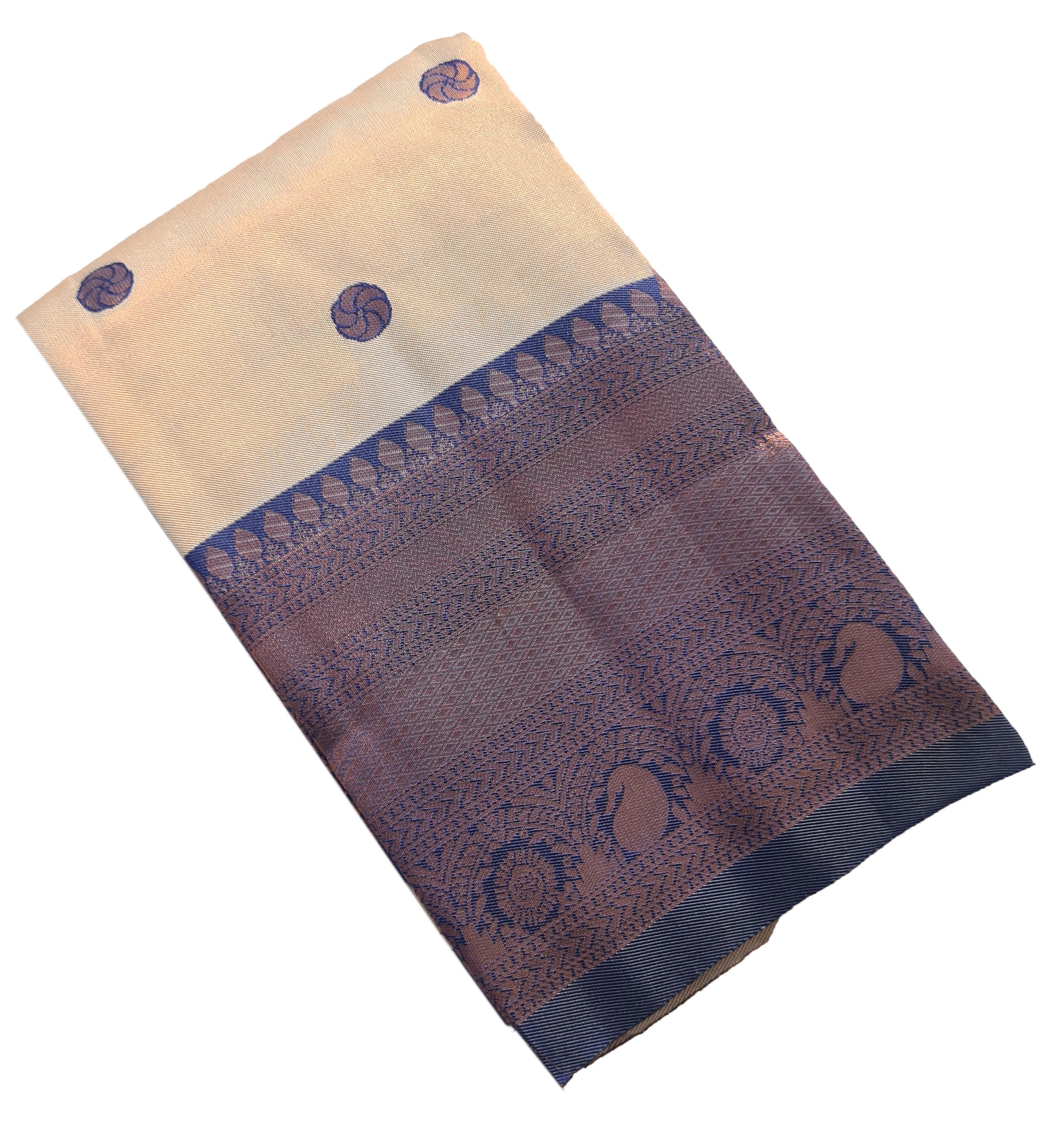 Antique Zari Butta Silk Saree
