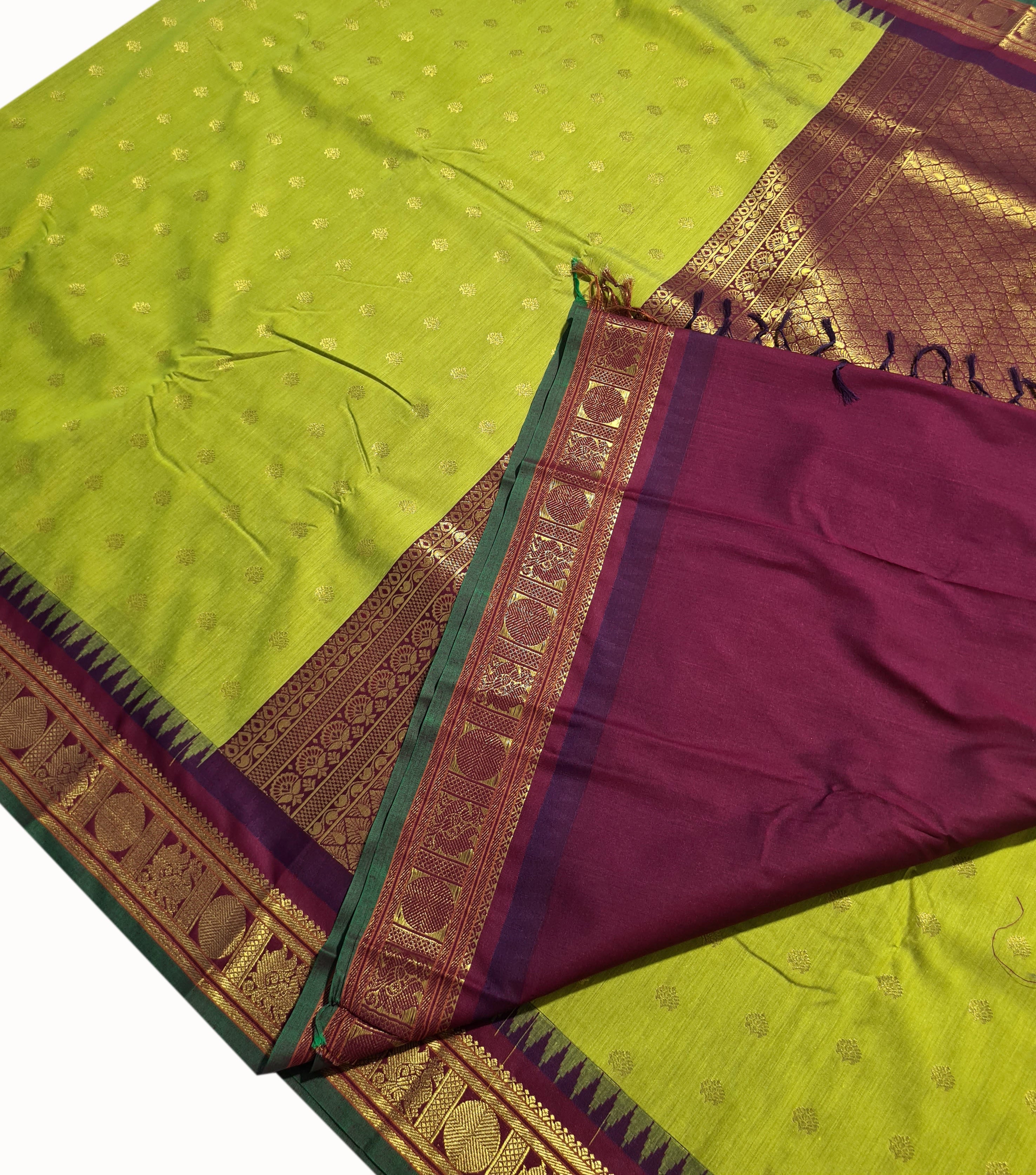 Kanchipuram Pure Cotton Sarees