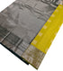 Kanchi Vegan Silk Saree With Contrast Blouse and Rich Jari Pallu