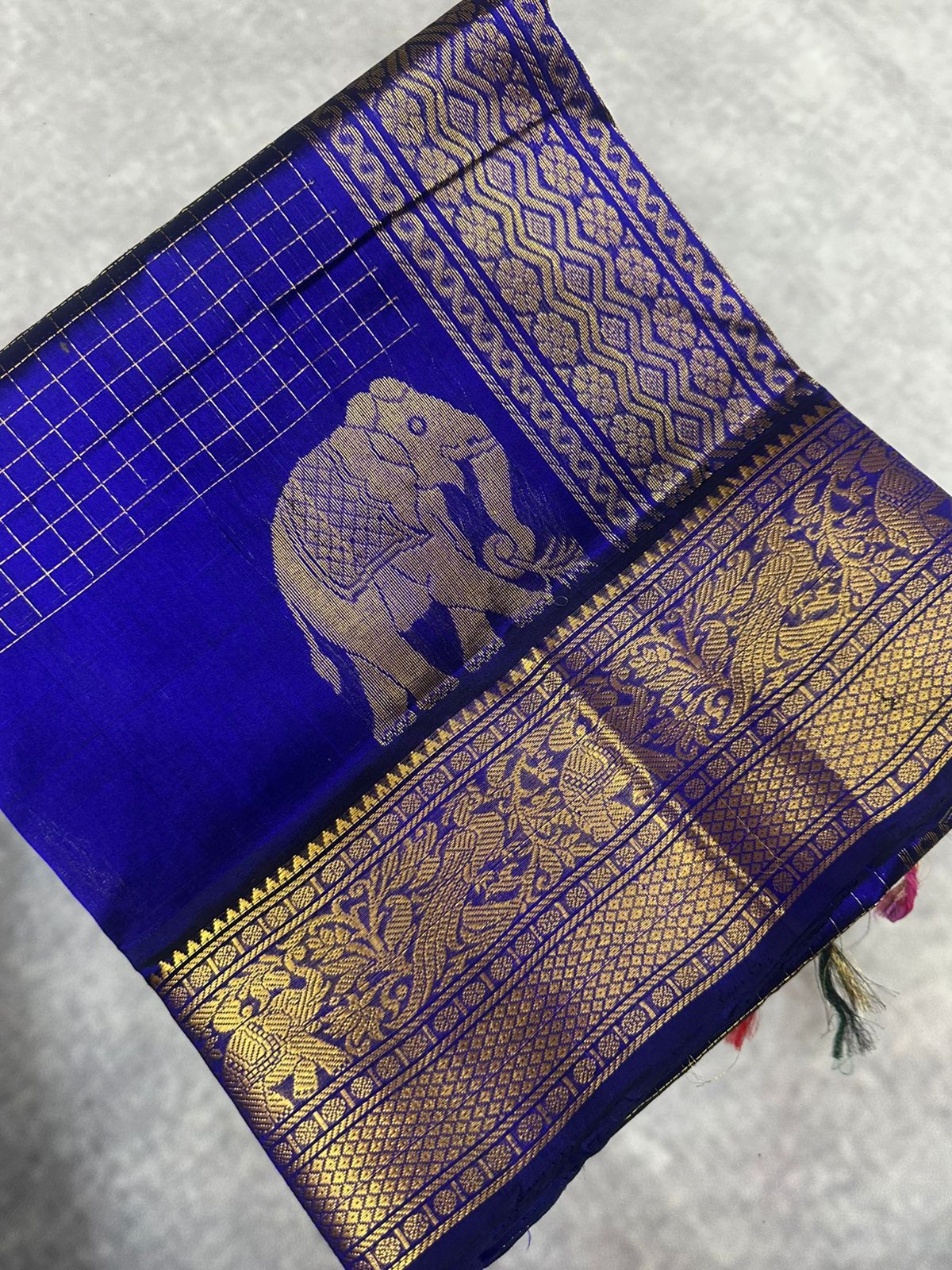 Kanchipuram Pure Silk Cotton Saree