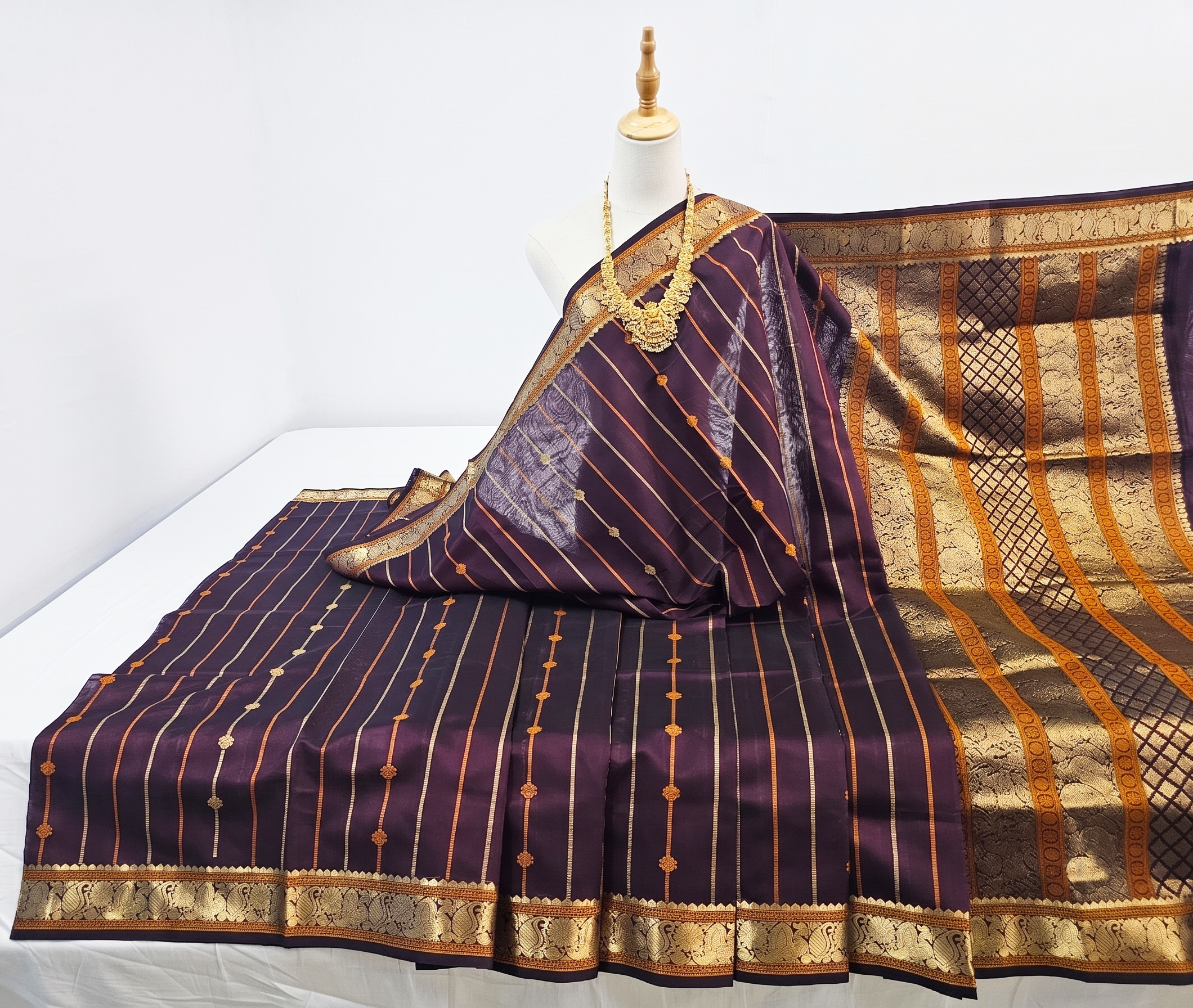 Kanchipuram Pure Silk Cotton Saree