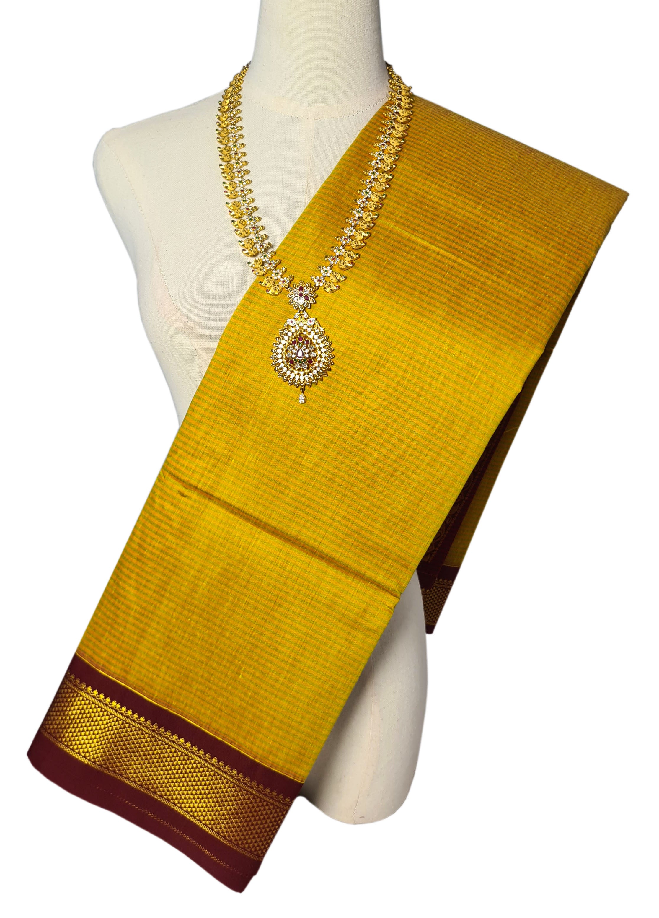 Vairaoosi Agarlic Cotton Silk Sarees