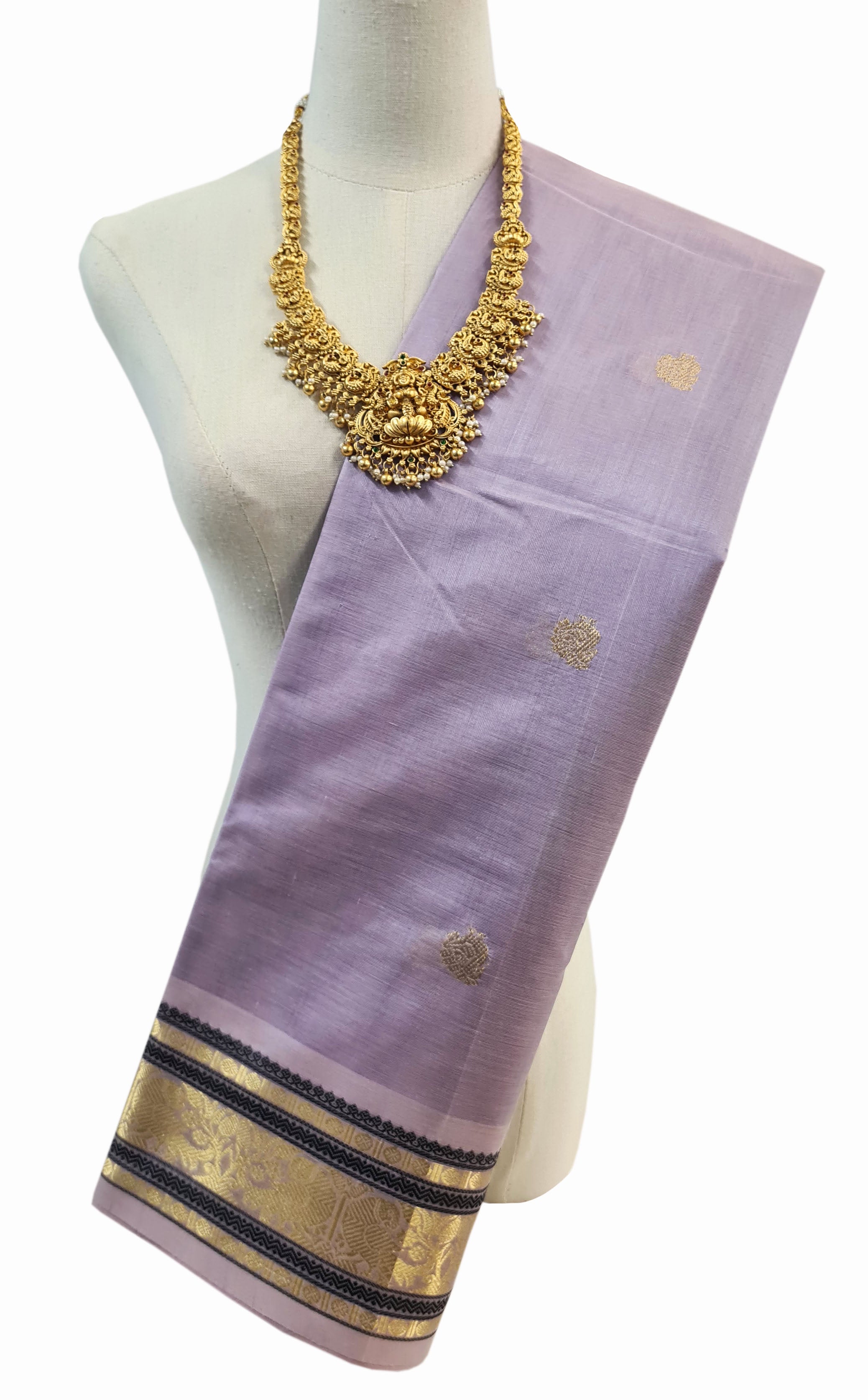 Kanchipuram Pure Silk Cotton Saree