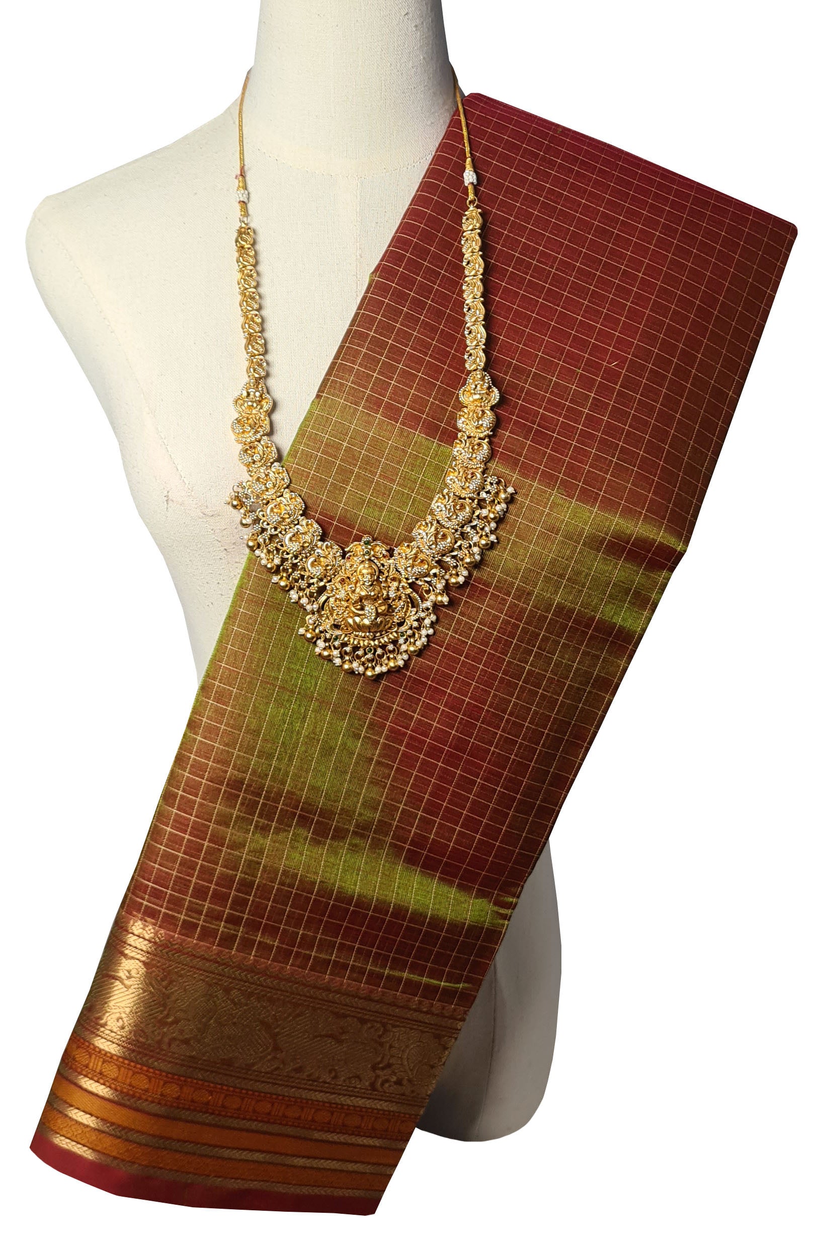 Kanchipuram Pure Silk Cotton Saree