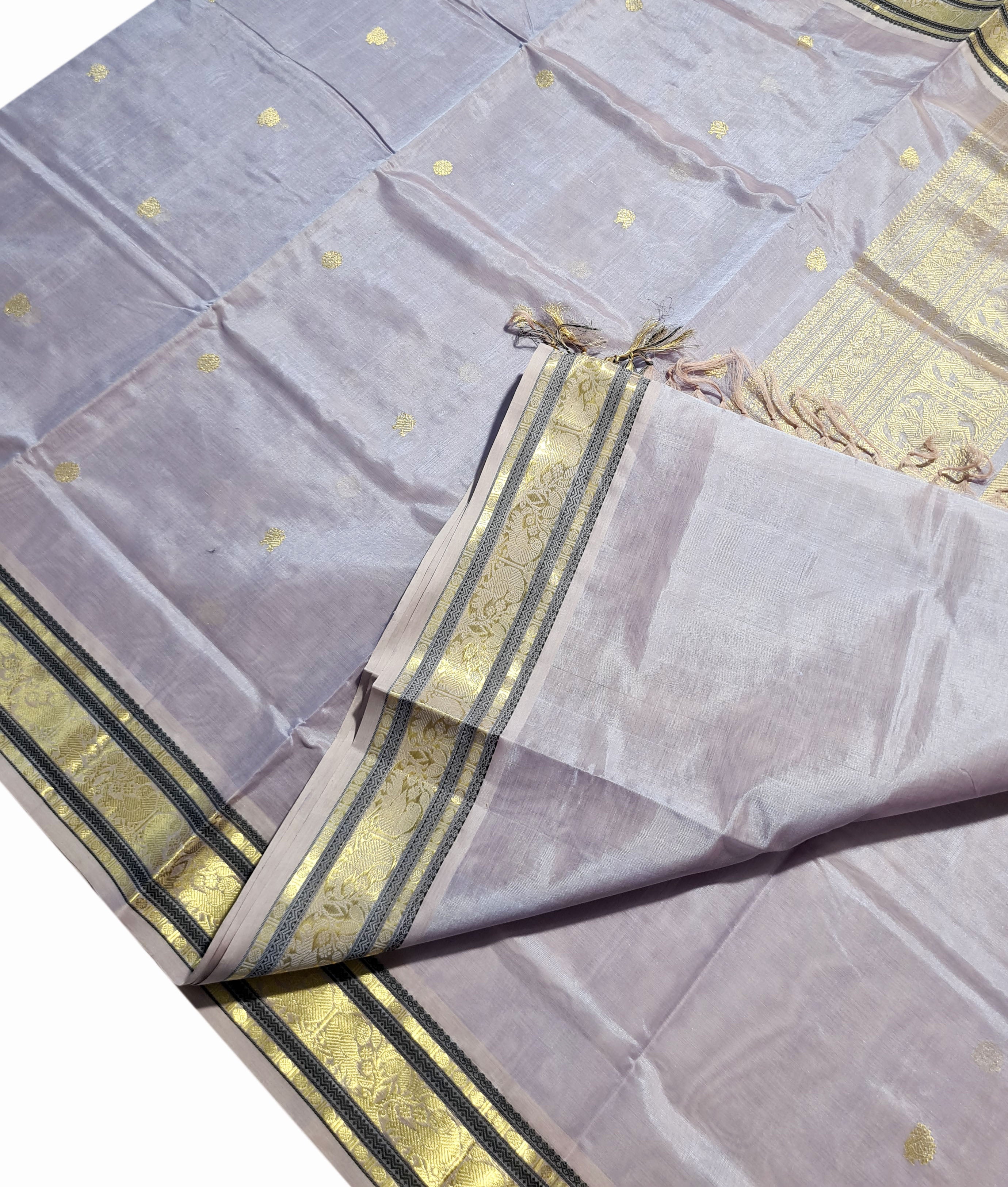 Kanchipuram Pure Silk Cotton Saree