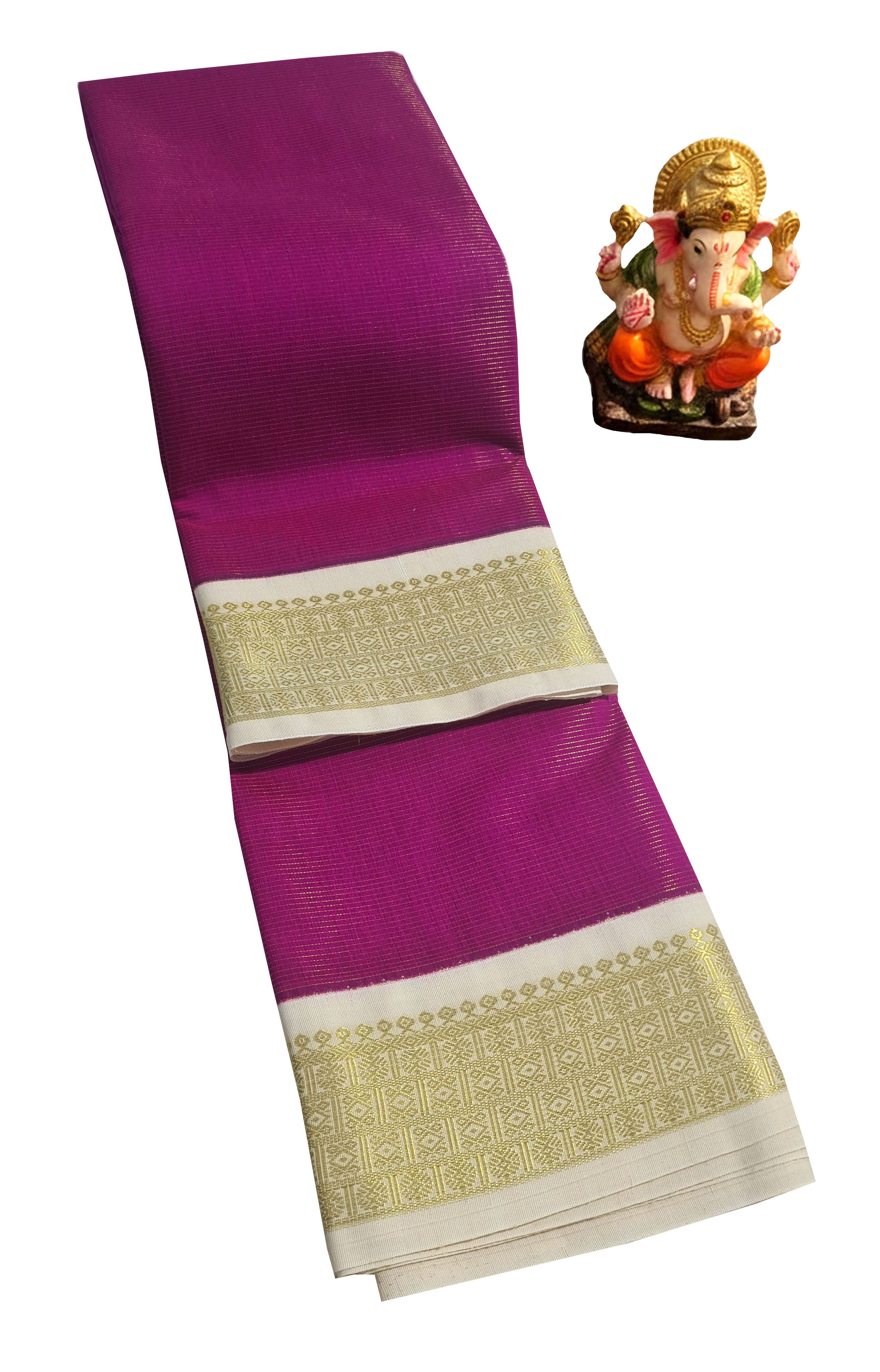 Kanchipuram Agarlic Cotton Sarees
