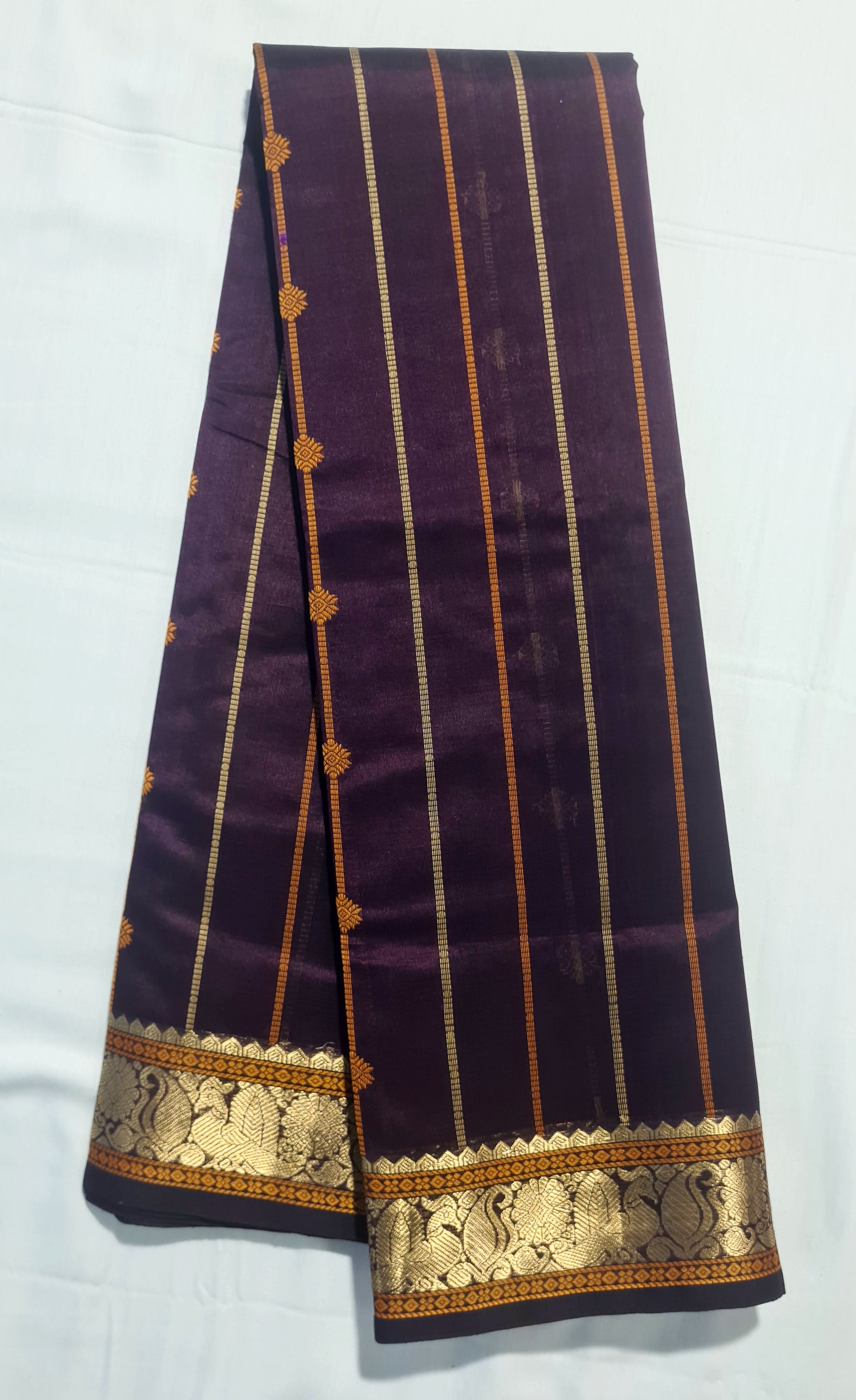 Kanchipuram Pure Silk Cotton Saree