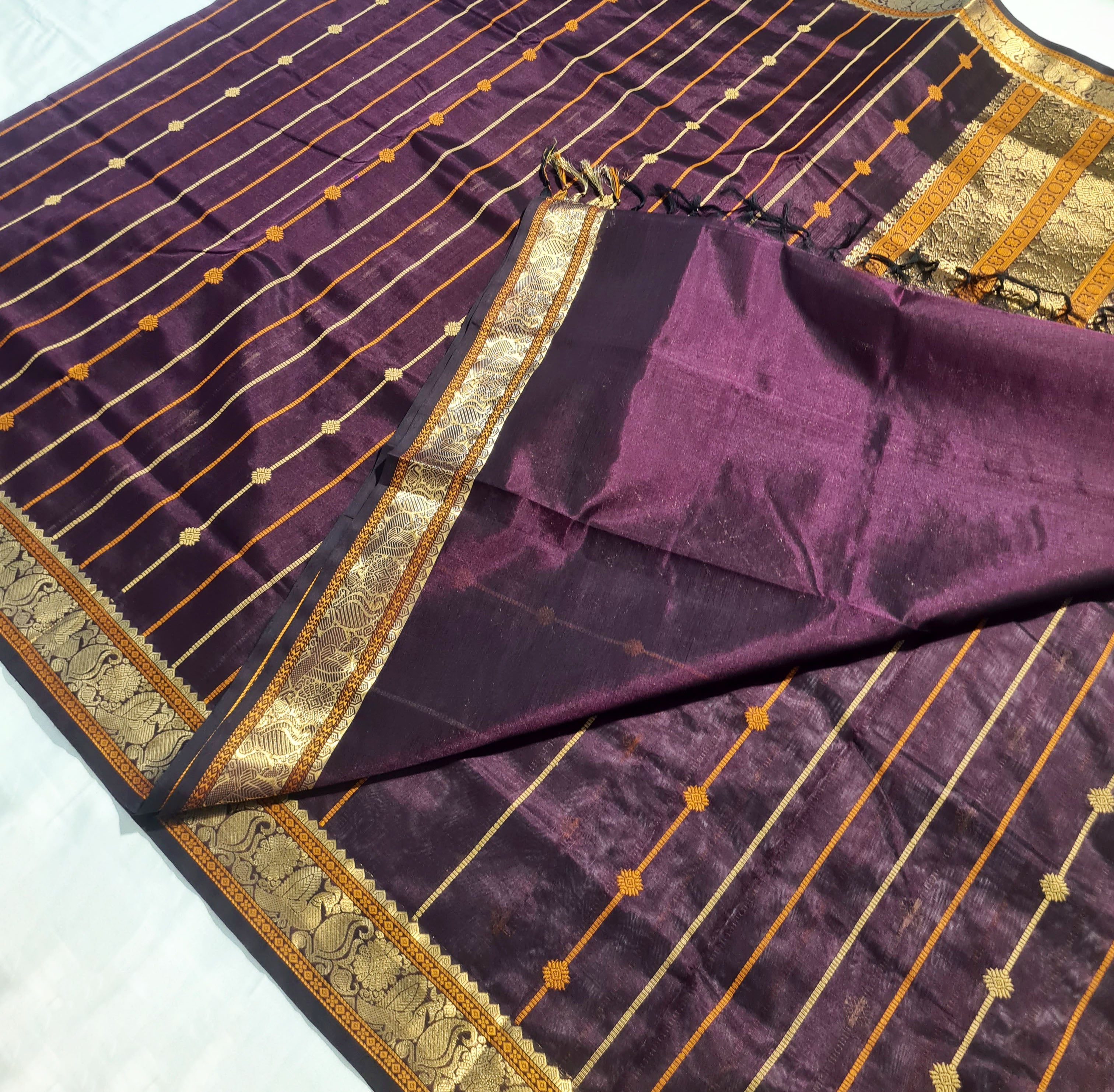 Kanchipuram Pure Silk Cotton Saree