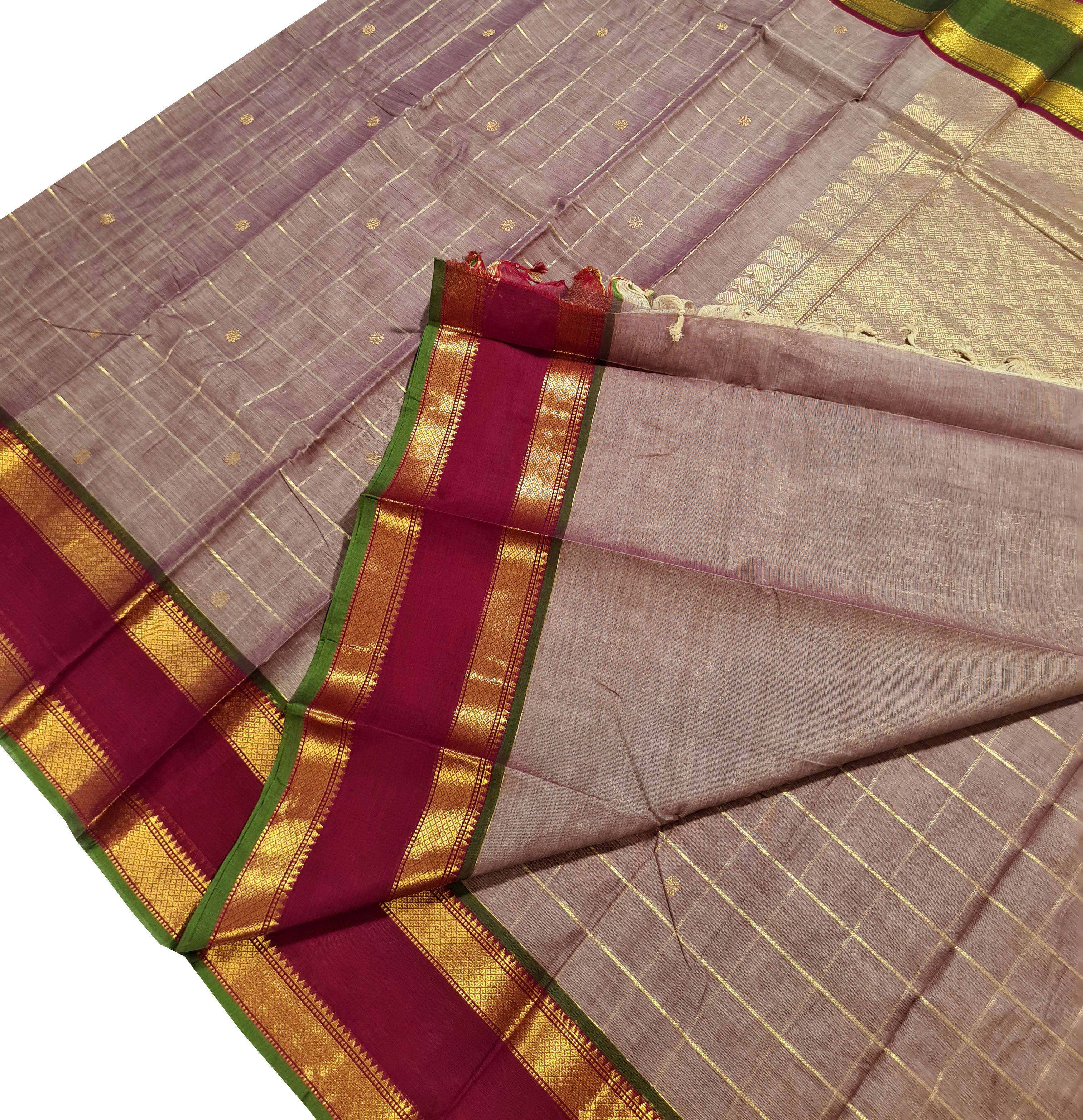 Kanchipuram Pure Cotton Sarees