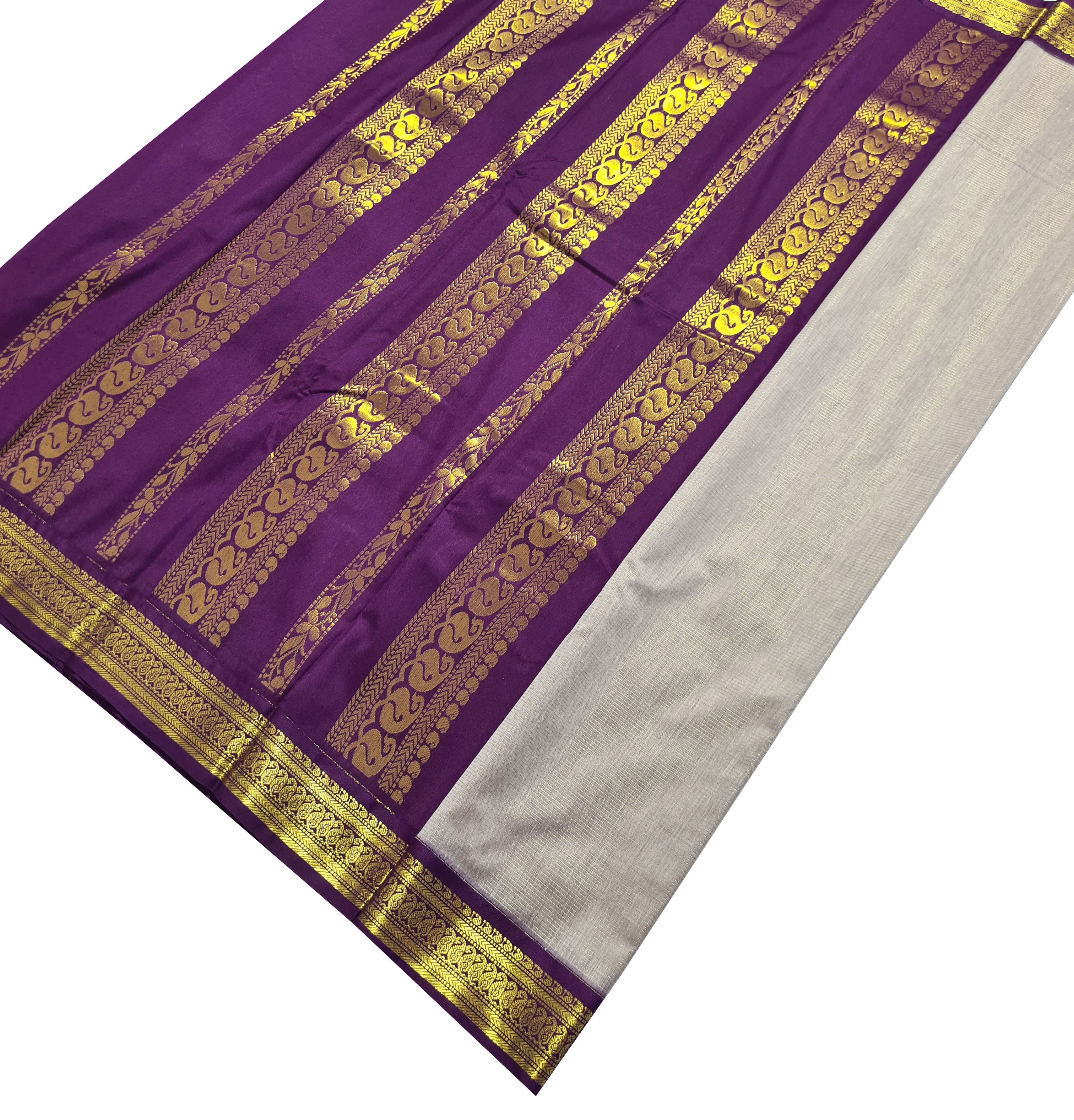 Vairaoosi Agarlic Cotton Silk Sarees