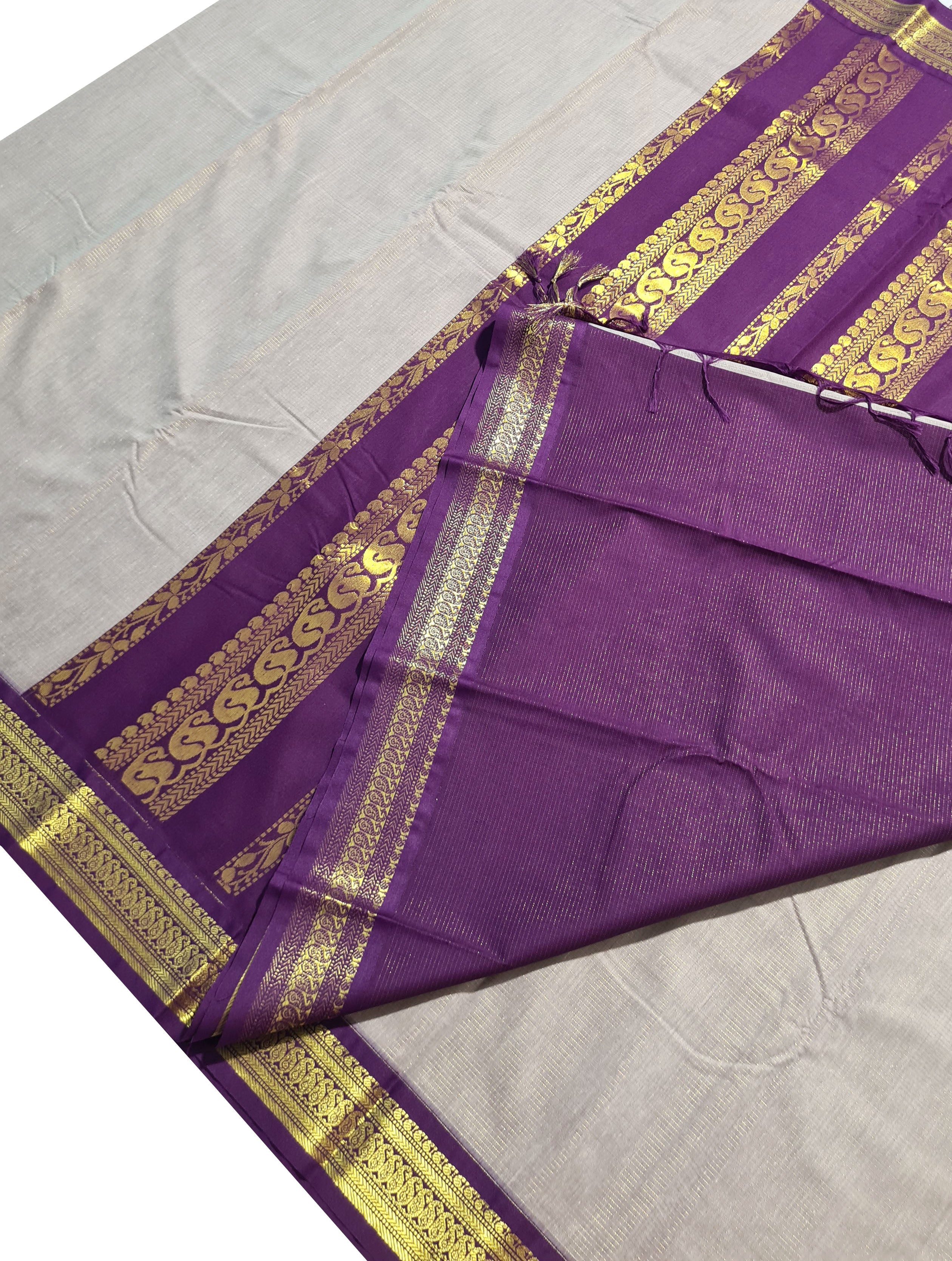 Vairaoosi Agarlic Cotton Silk Sarees