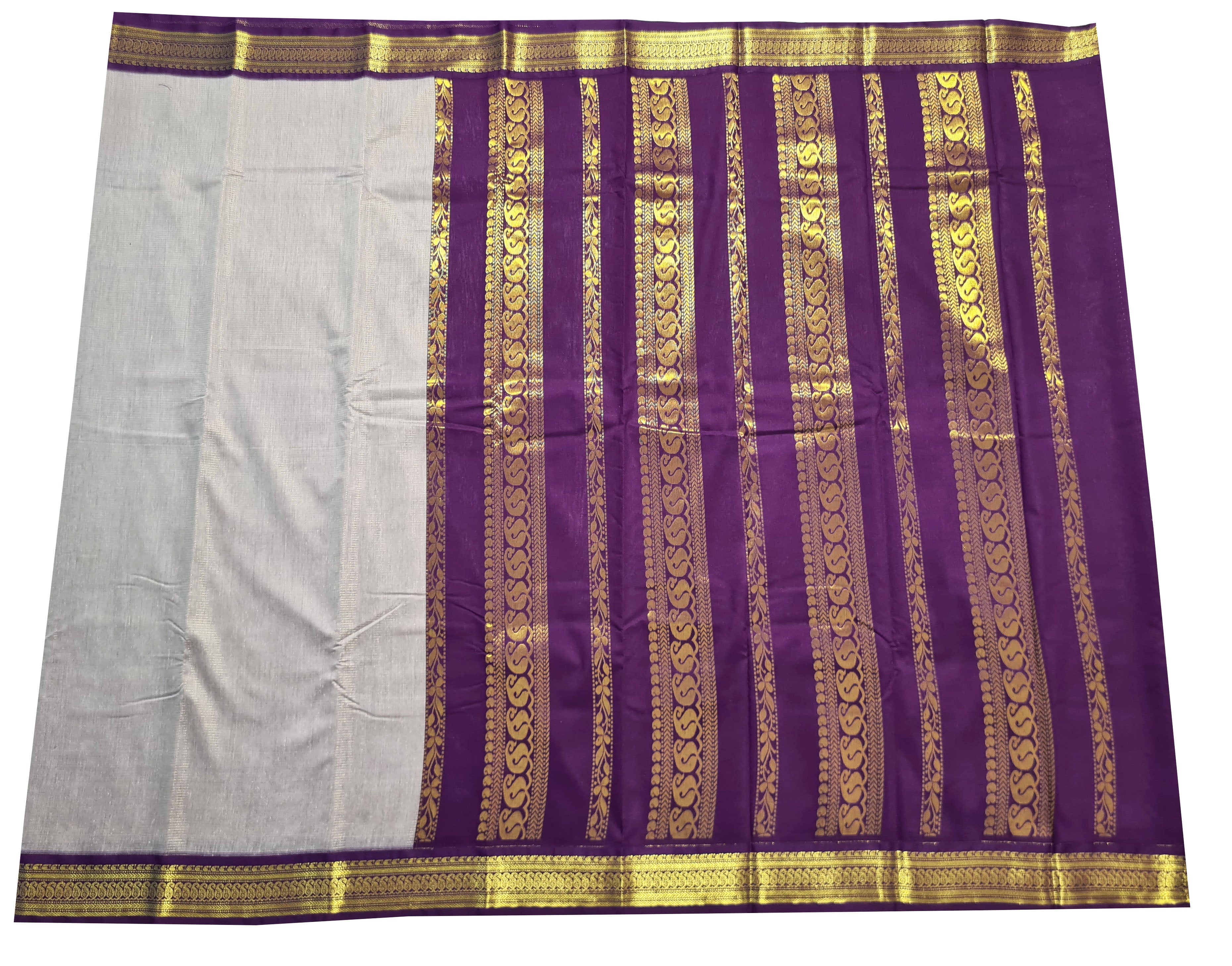 Vairaoosi Agarlic Cotton Silk Sarees
