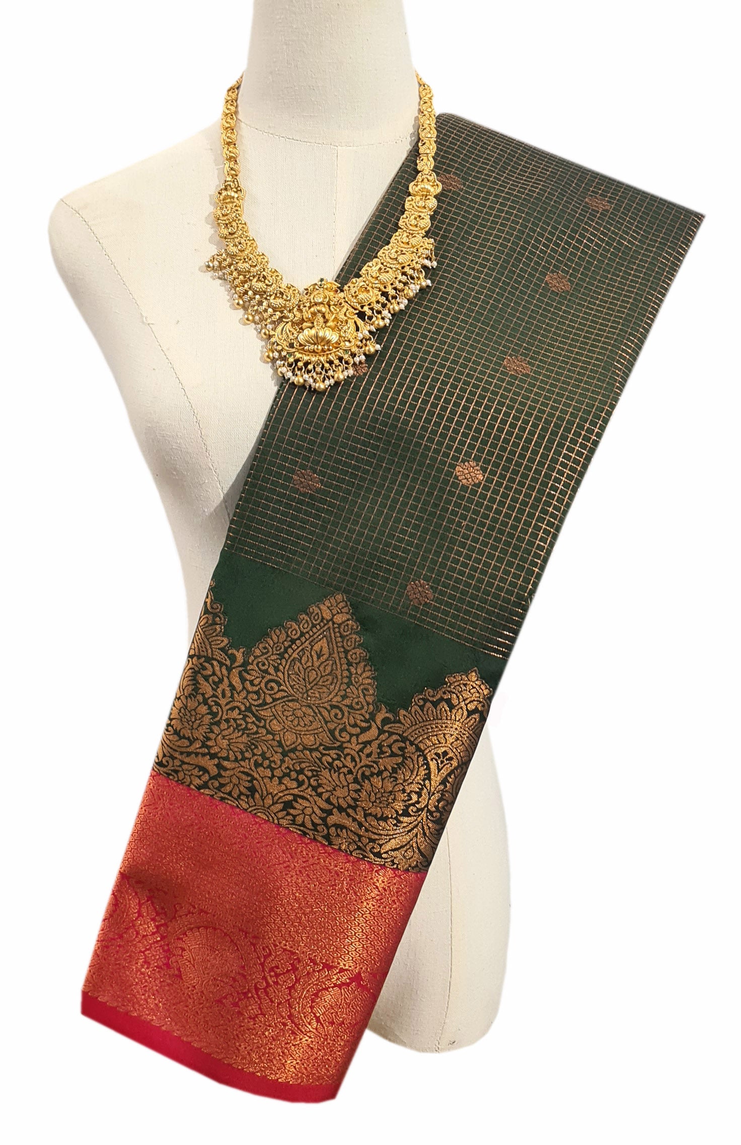Vairaoosi Kanchi Vegan Silk Saree
