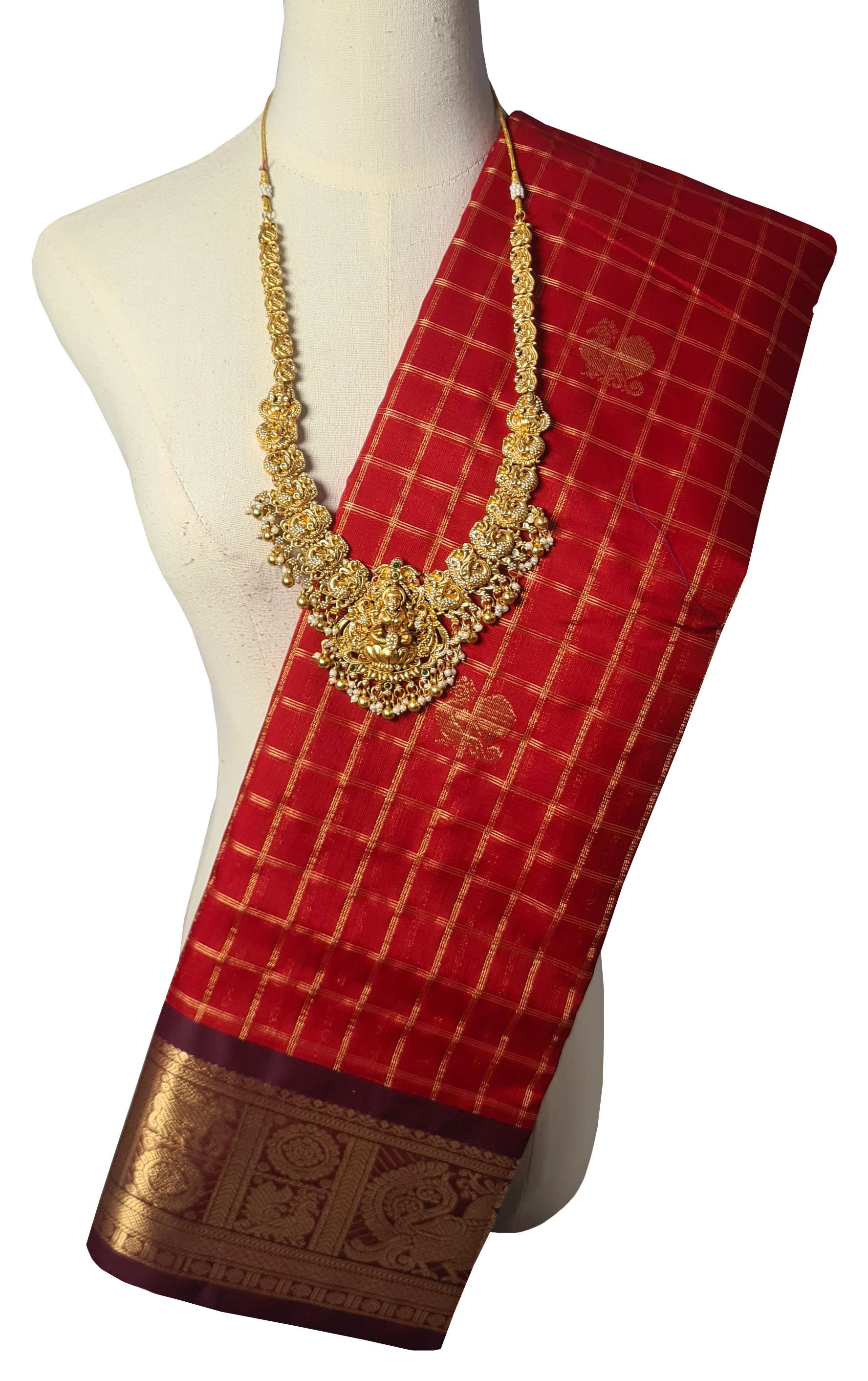 Kanchipuram Pure Silk Cotton Saree