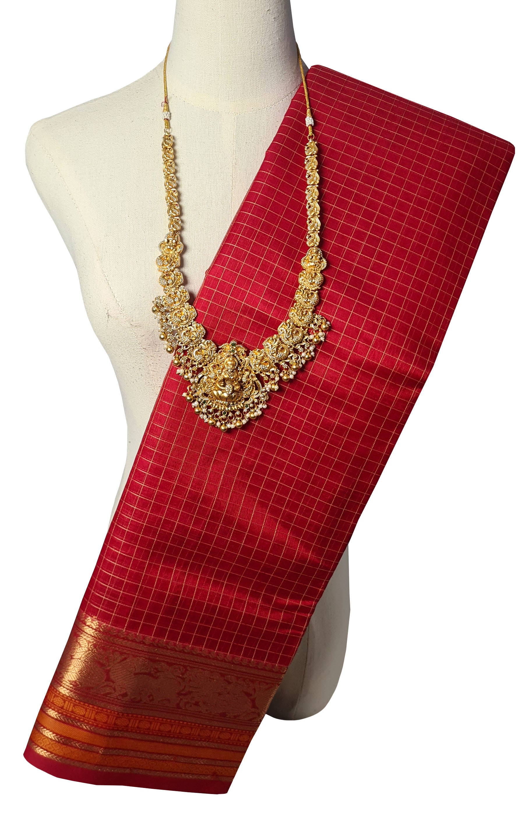 Kanchipuram Pure Silk Cotton Saree