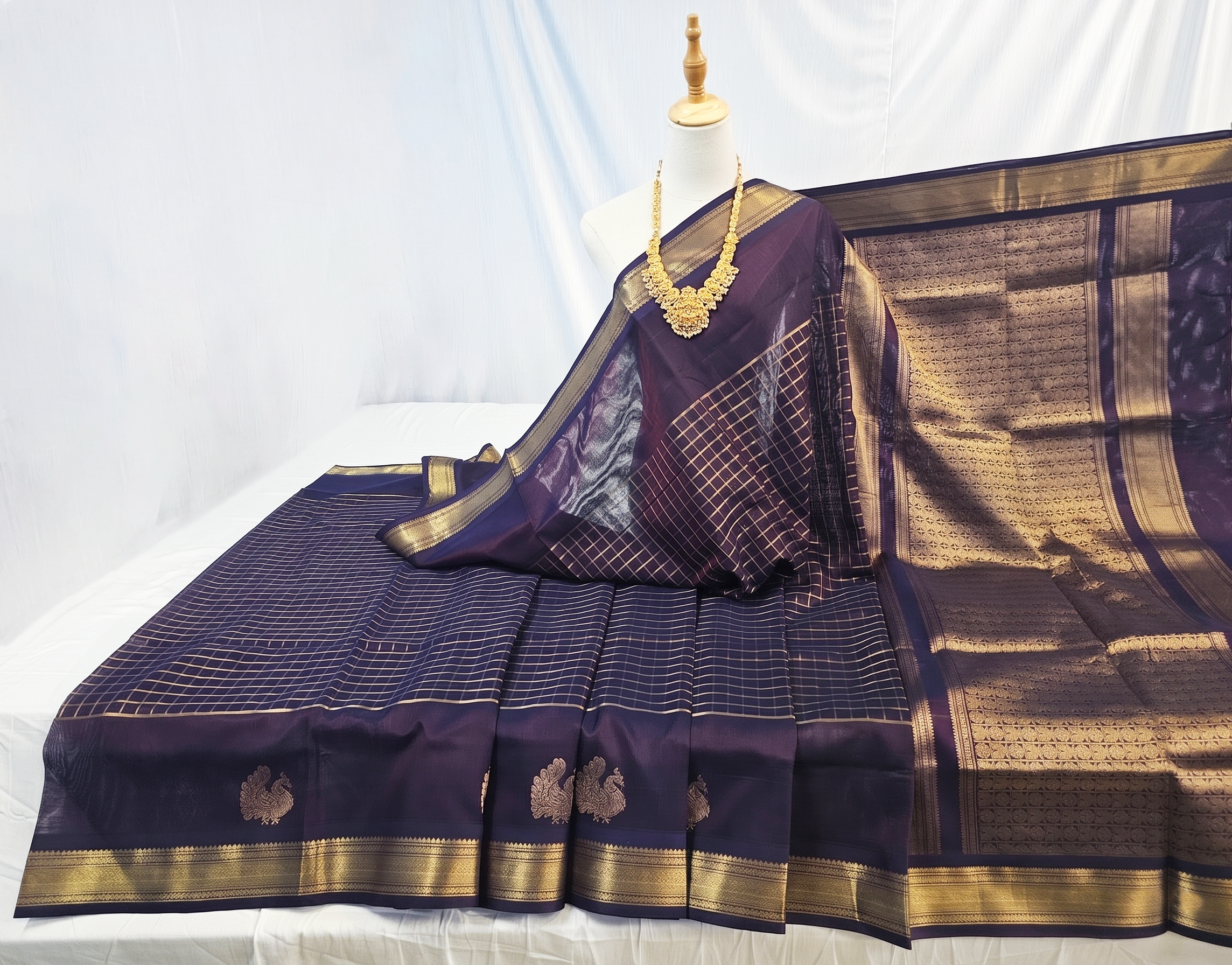 Kanchipuram Pure Silk Cotton Saree