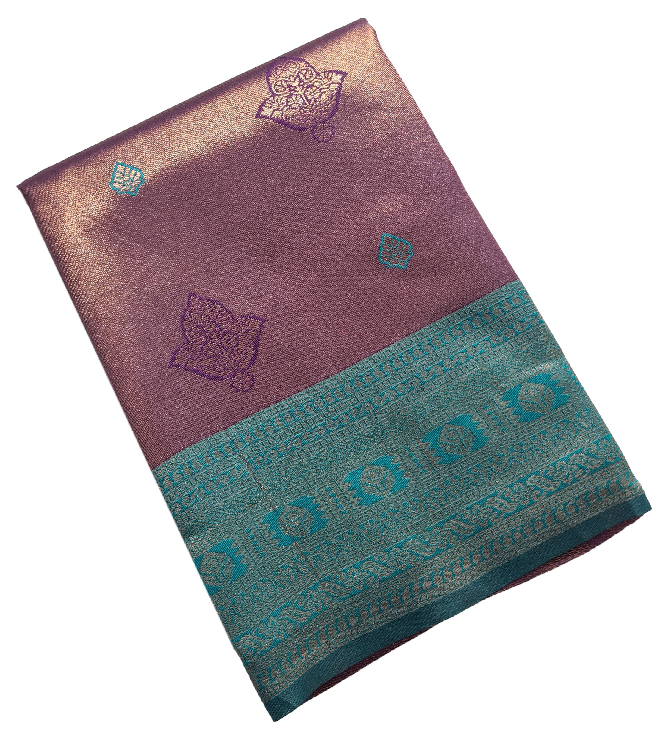 Antique Zari Butta Silk Saree