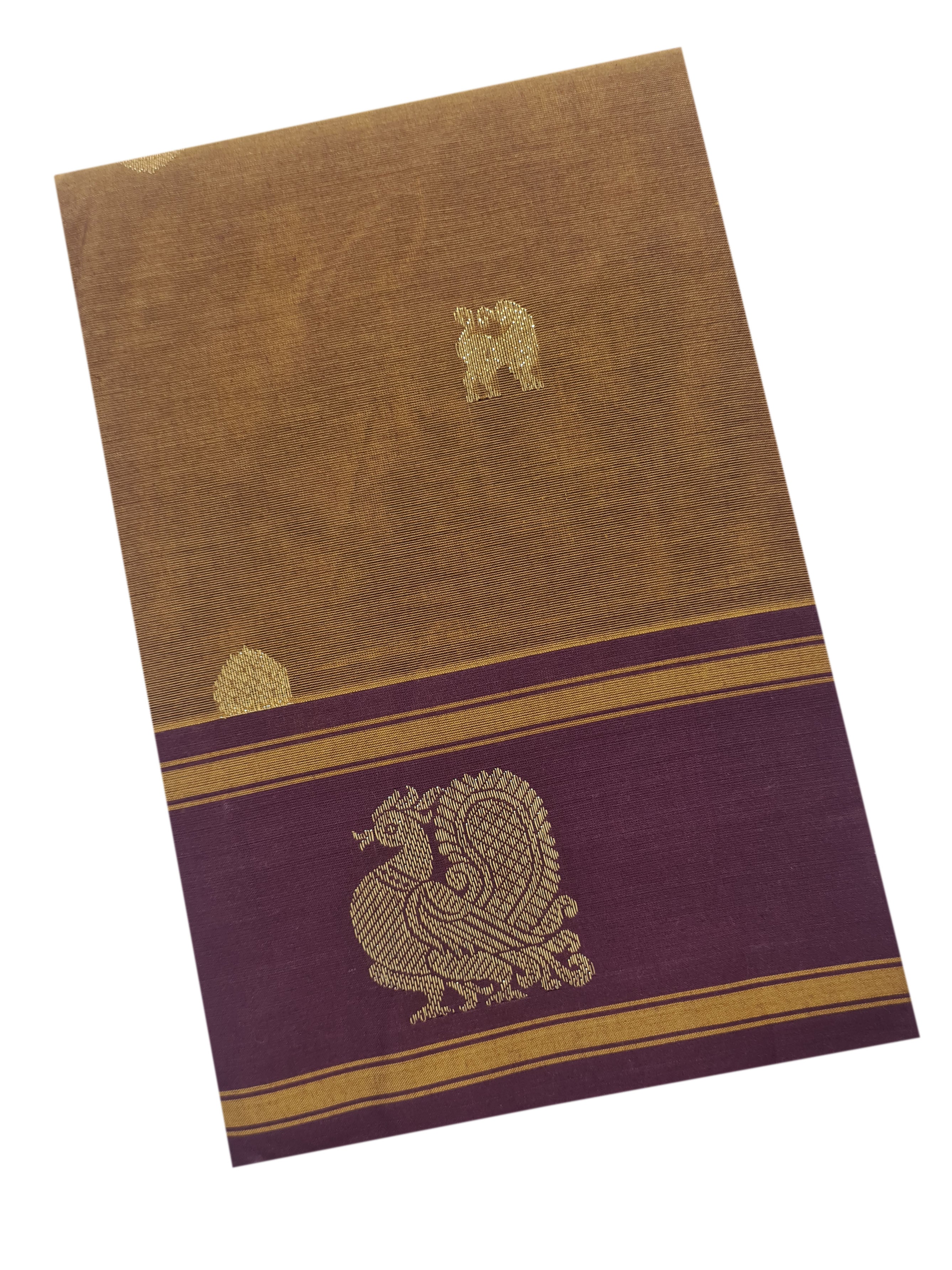 Semi Handloom Rich Pallu Cotton Sarees