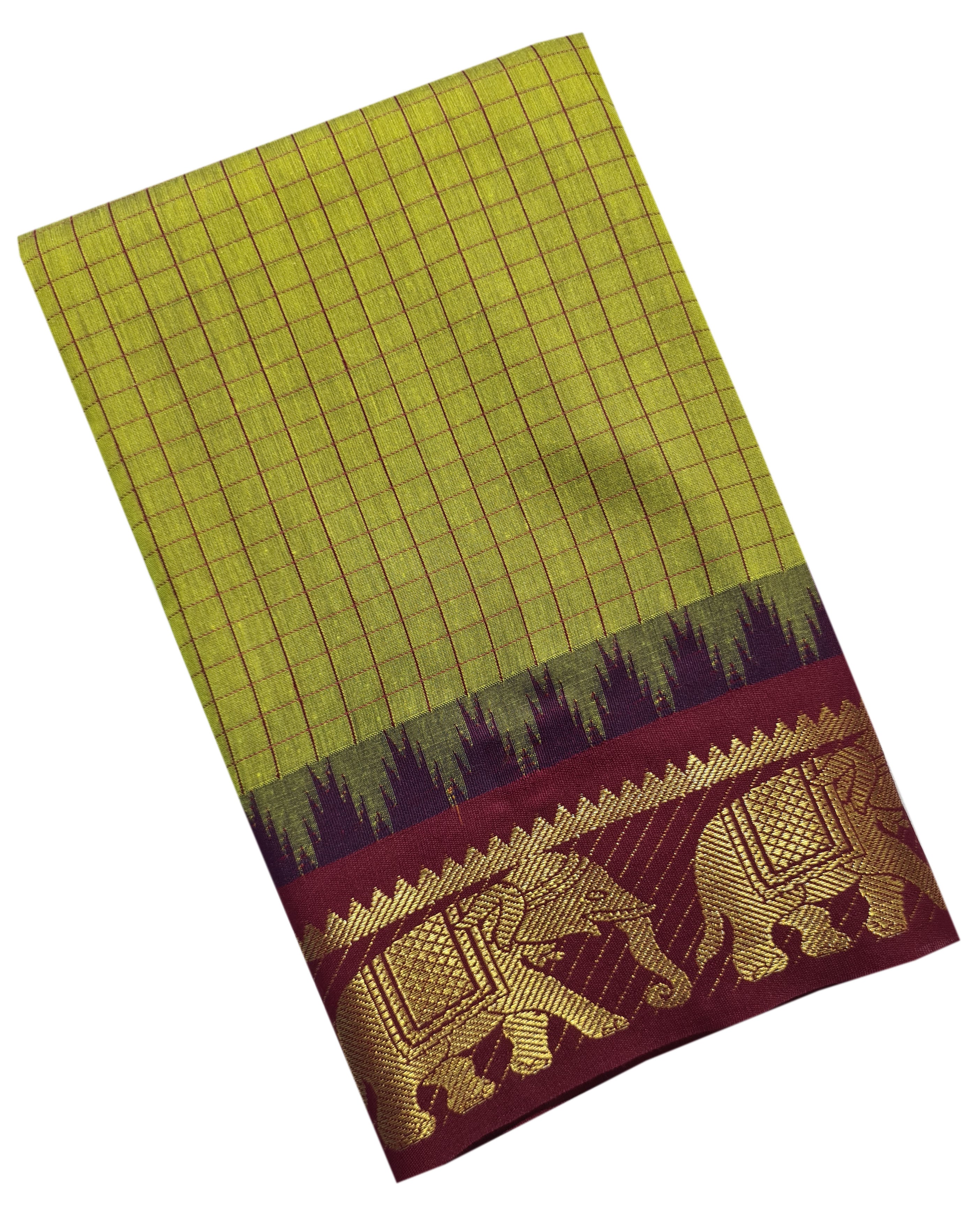 Vairaoosi Agarlic Cotton Silk Sarees