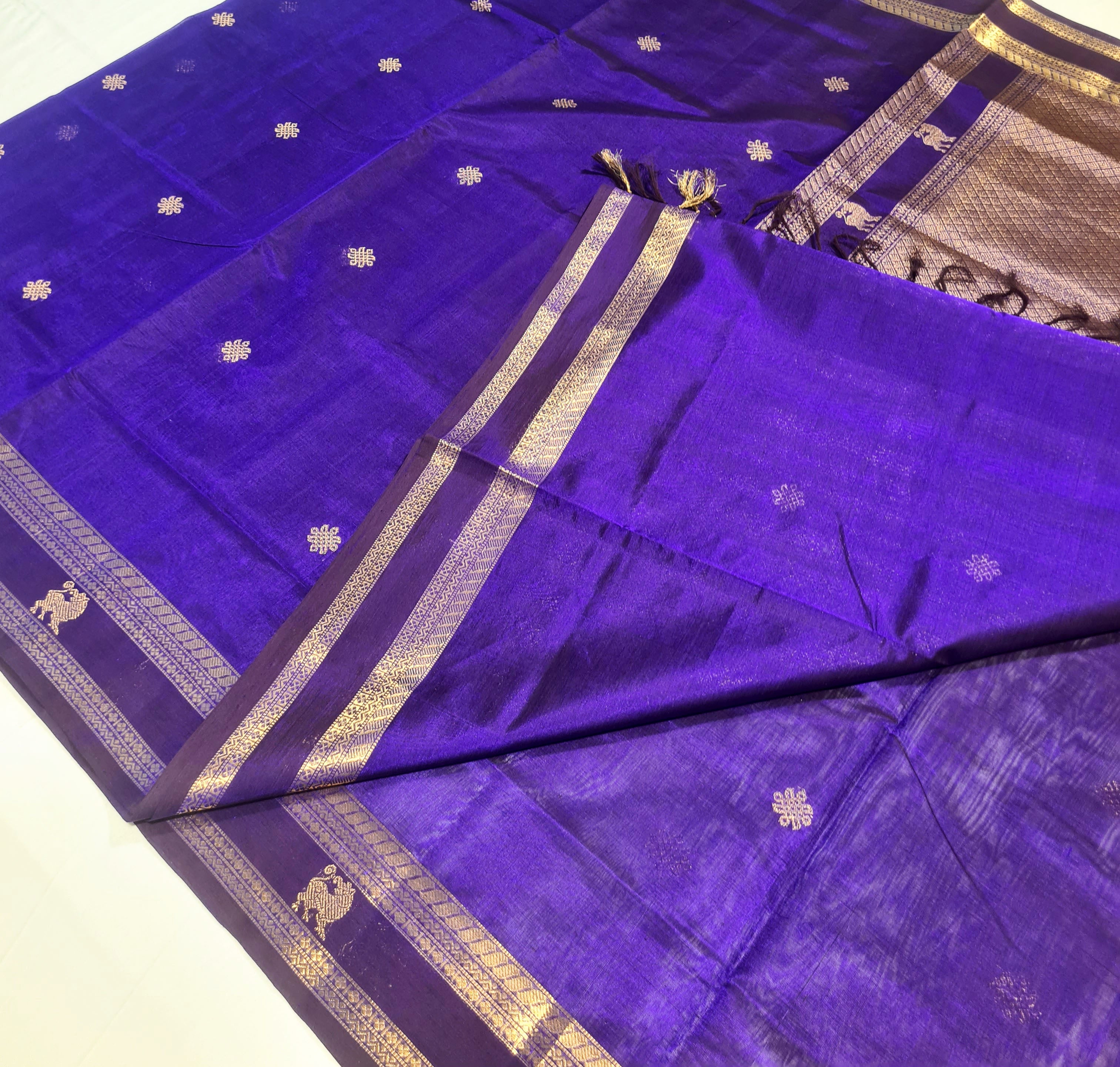 Kanchipuram Pure Silk Cotton Saree