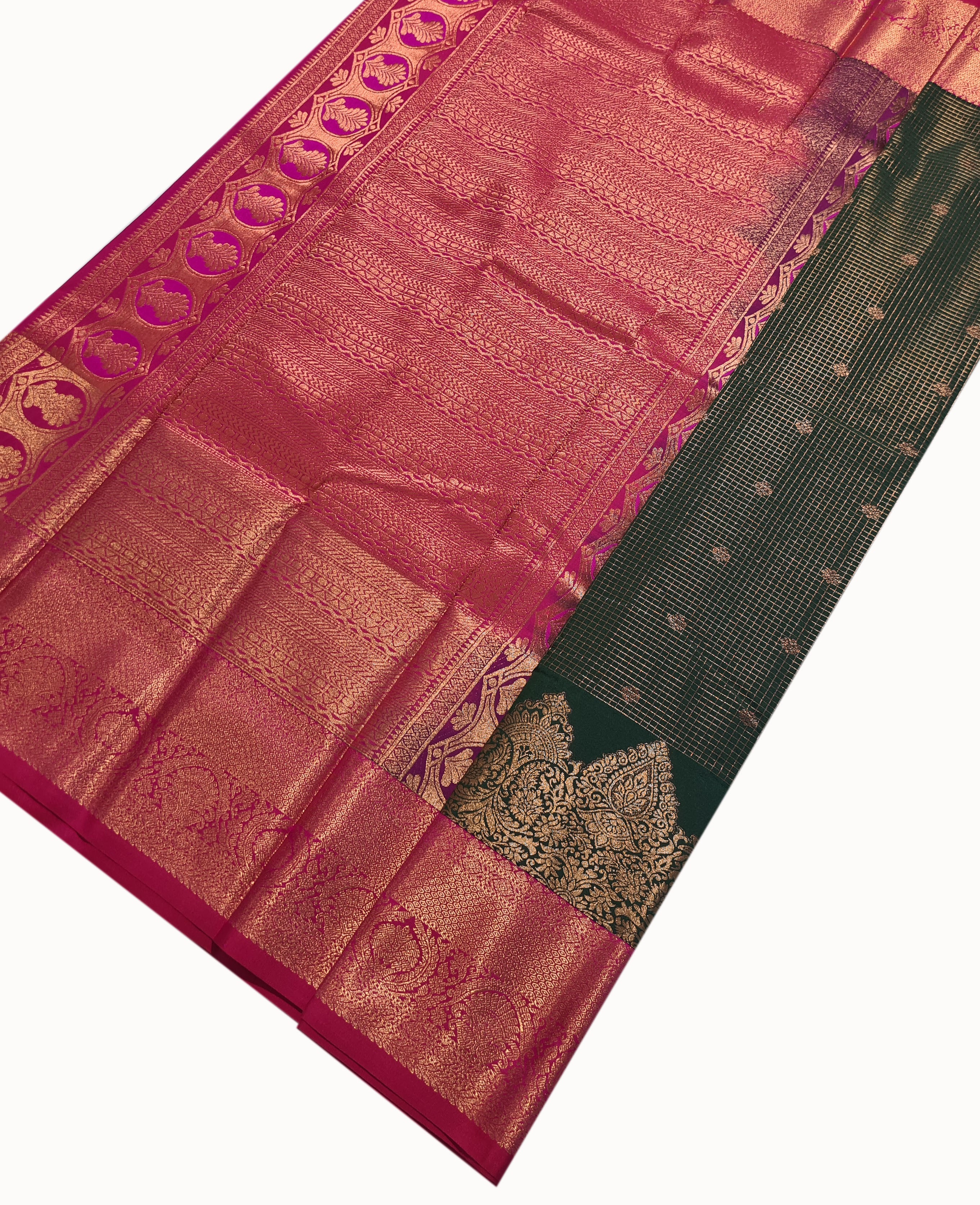 Vairaoosi Kanchi Vegan Silk Saree