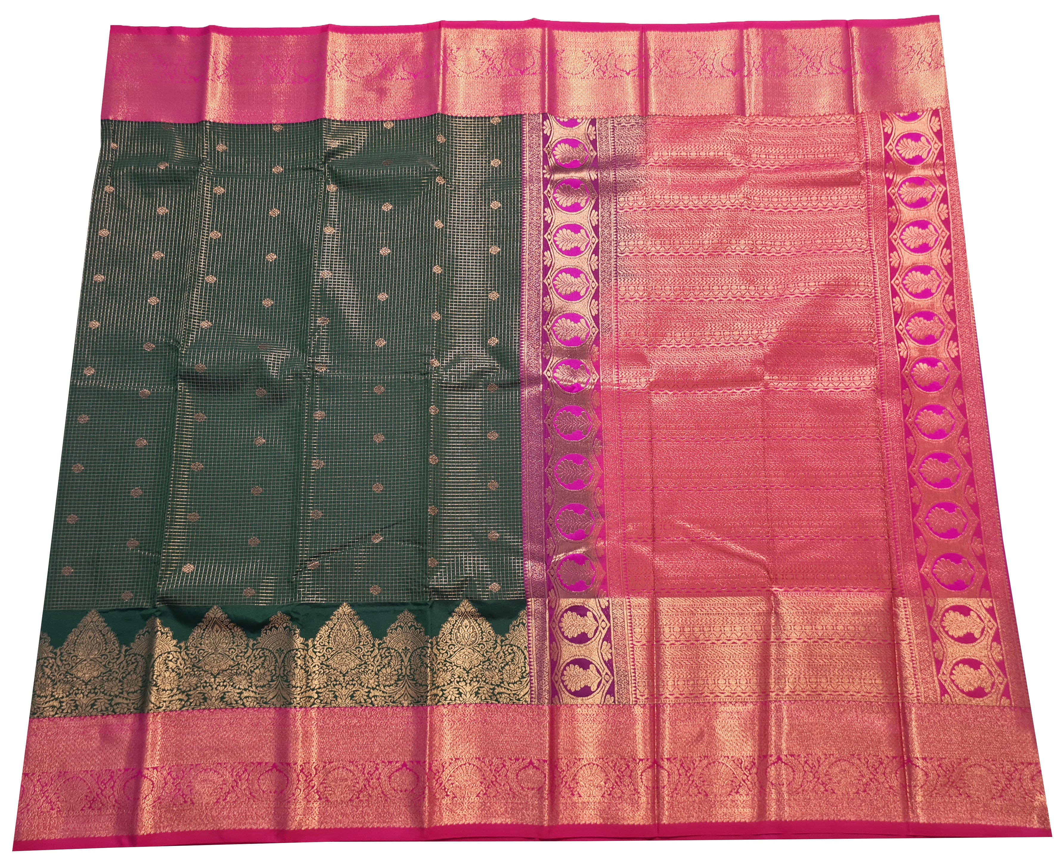 Vairaoosi Kanchi Vegan Silk Saree