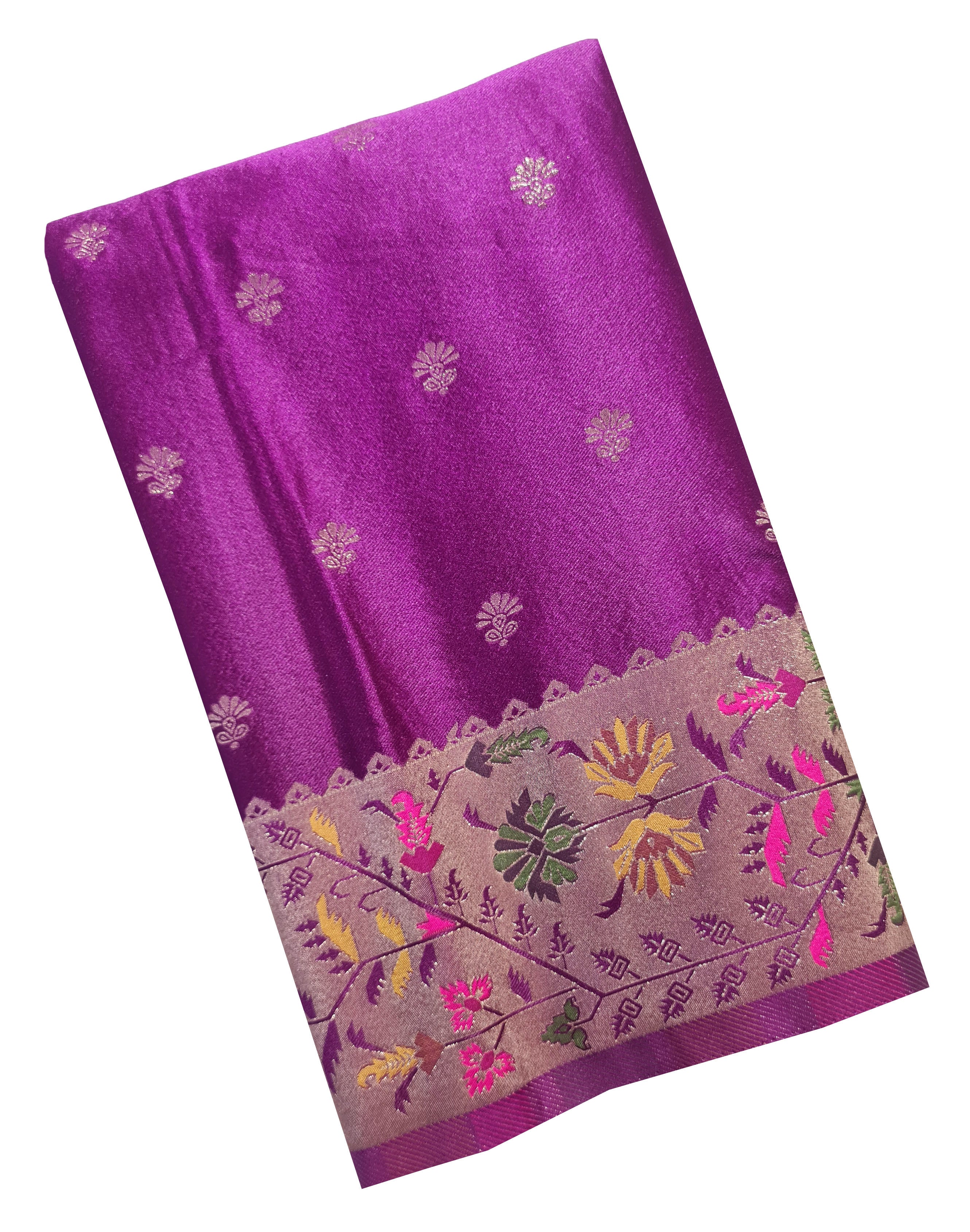 Bengaluru Crape Antic Silk Meena Sarees