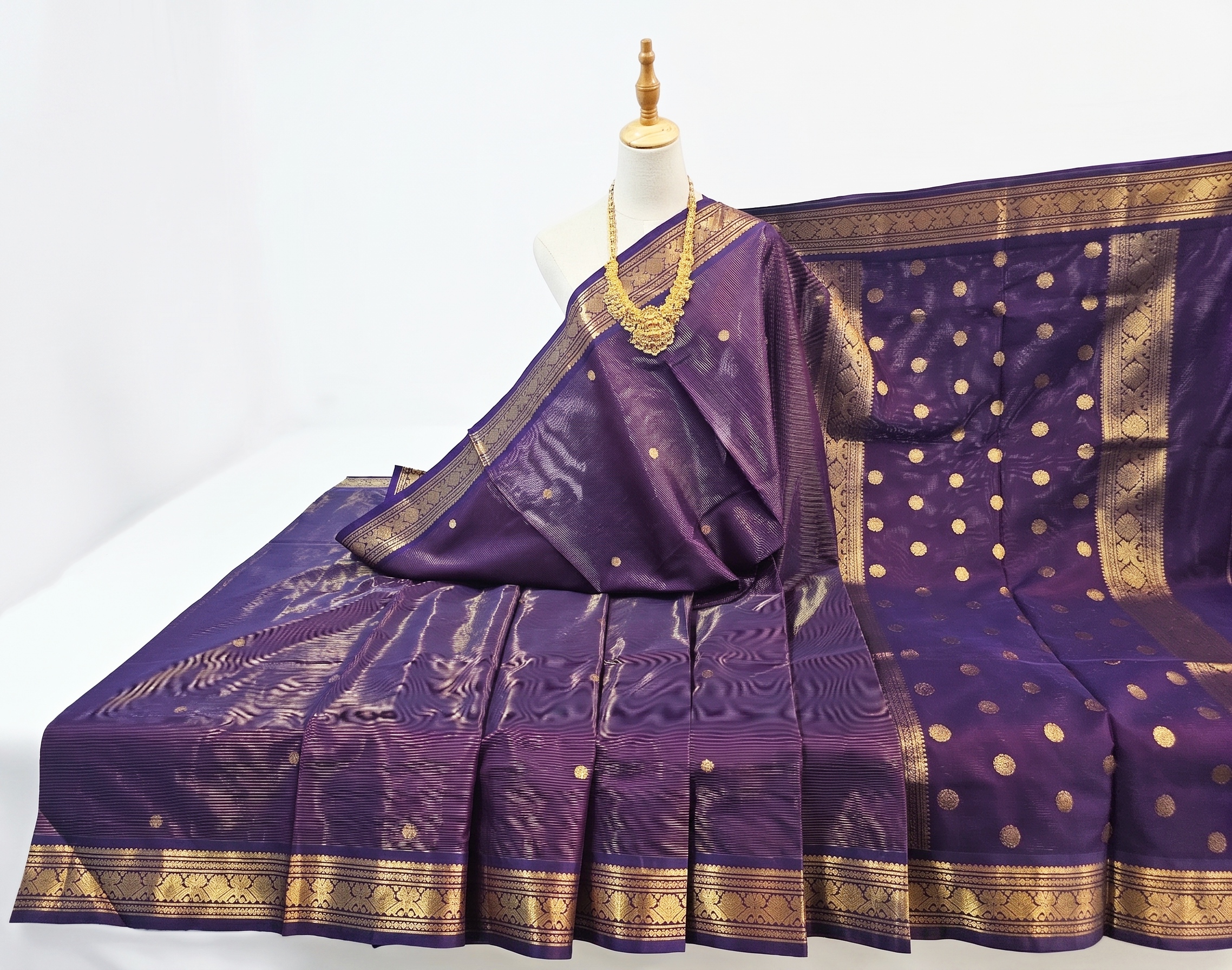 Kanchipuram Pure Silk Cotton Saree