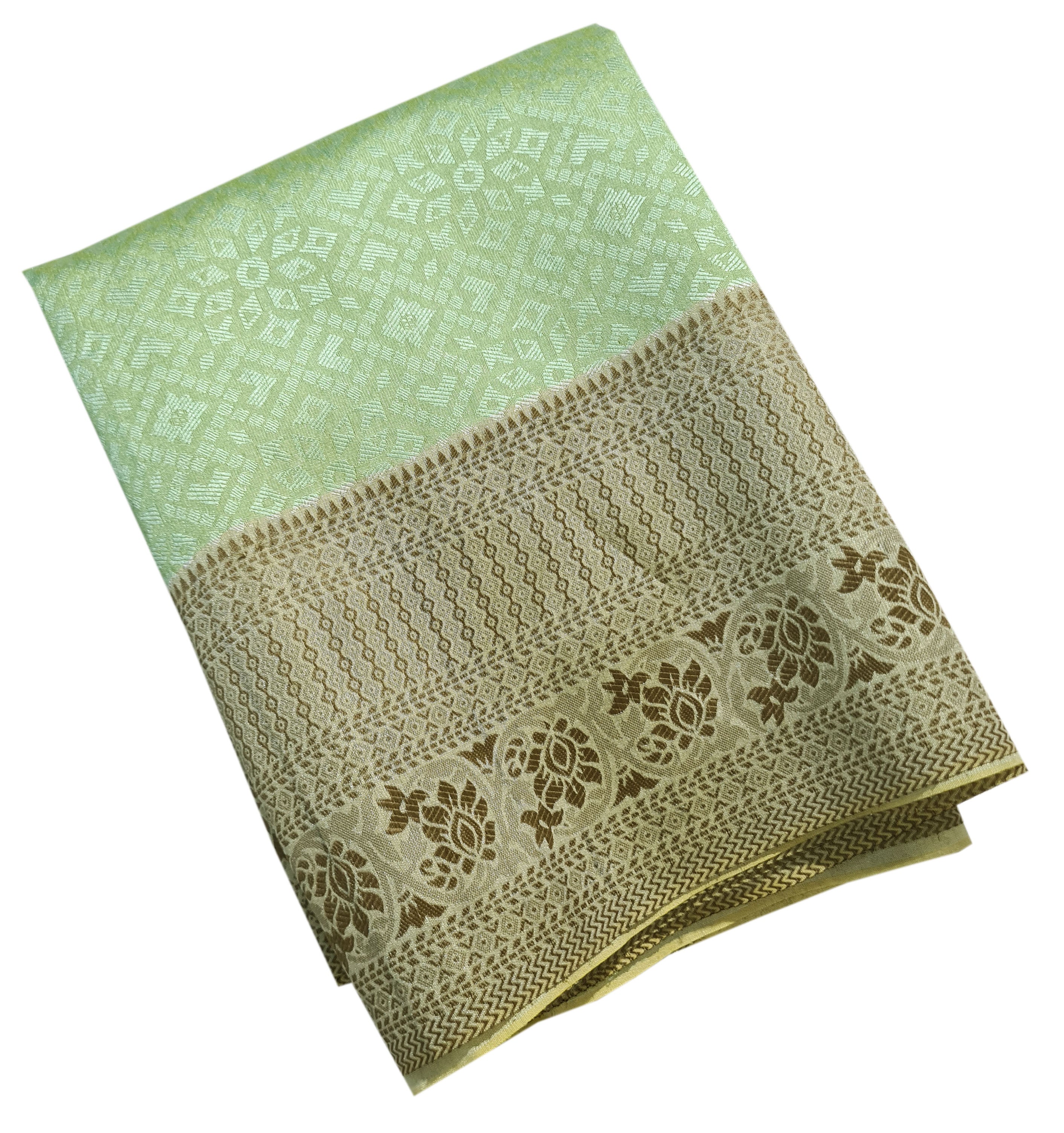 Semi Tussar  Antic Design Sarees