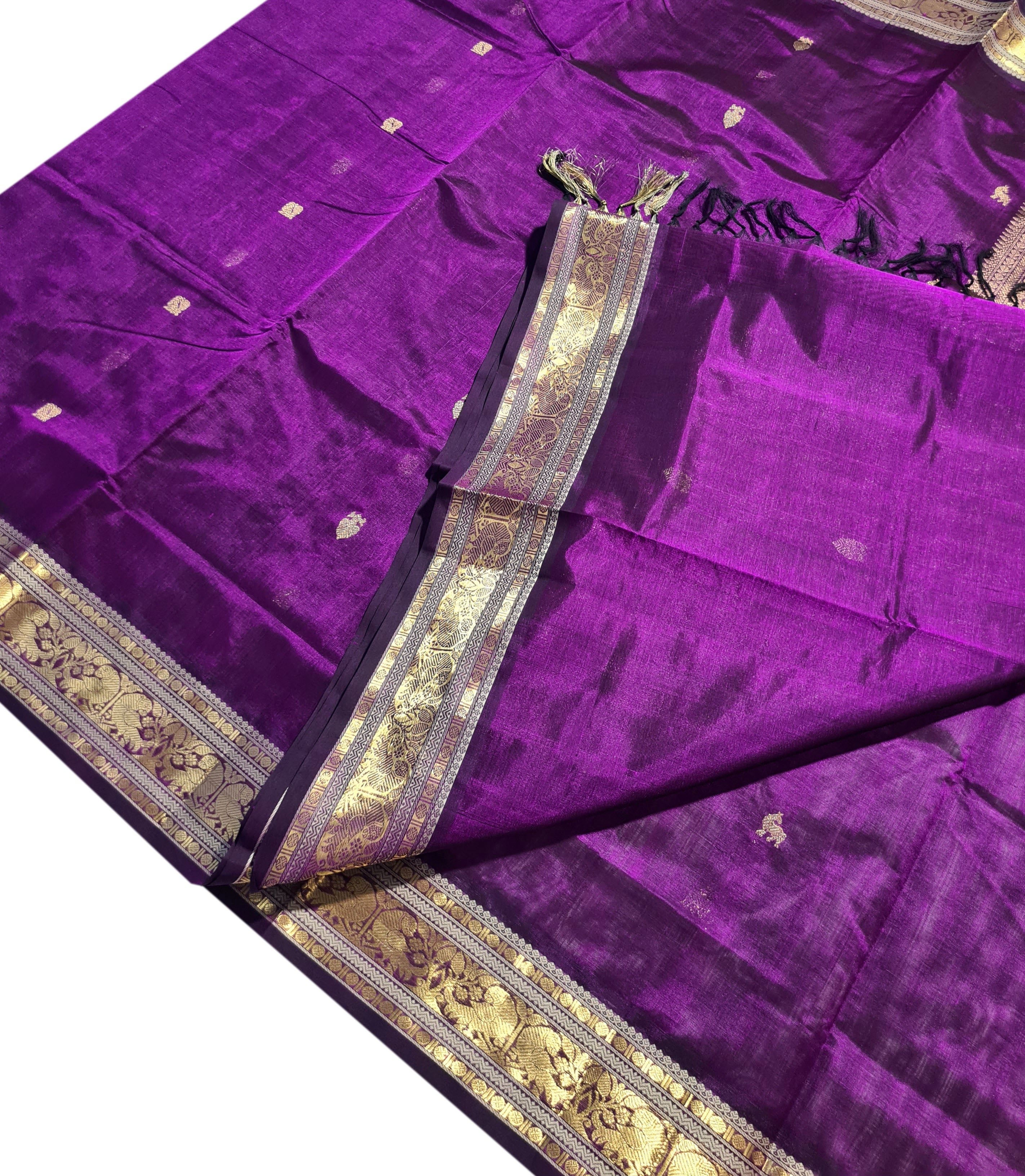 Kanchipuram Pure Silk Cotton Saree