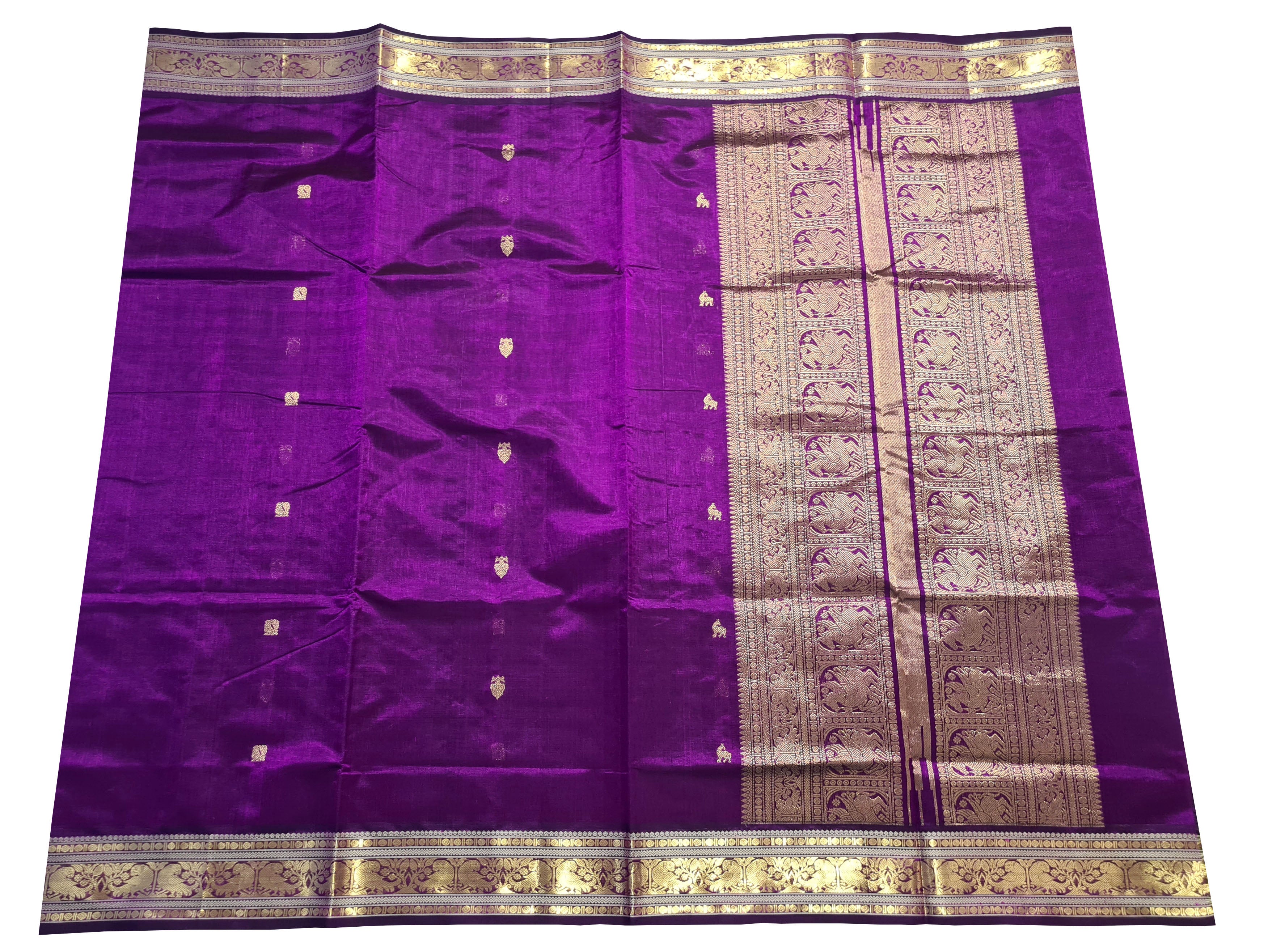 Kanchipuram Pure Silk Cotton Saree
