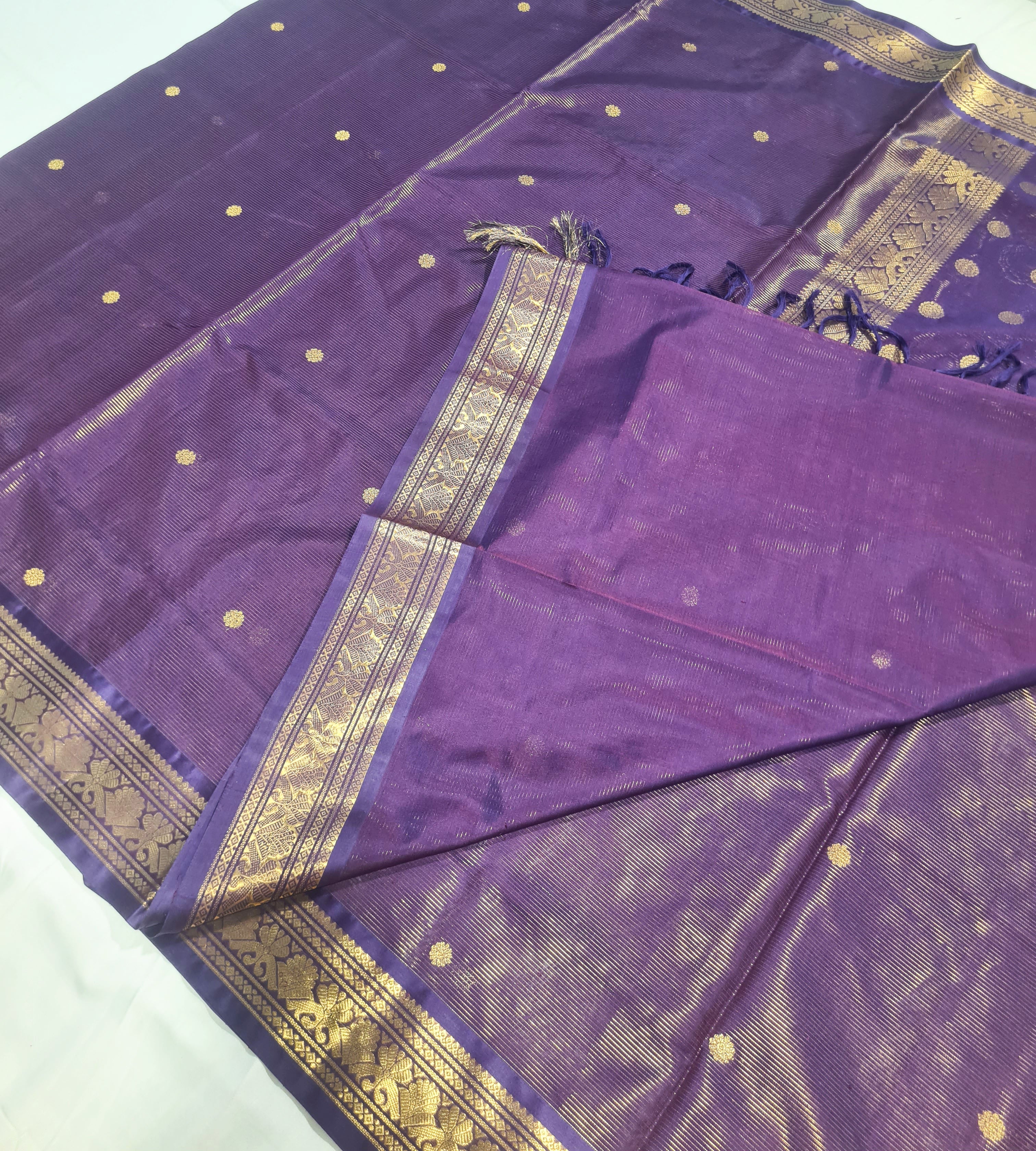 Kanchipuram Pure Silk Cotton Saree
